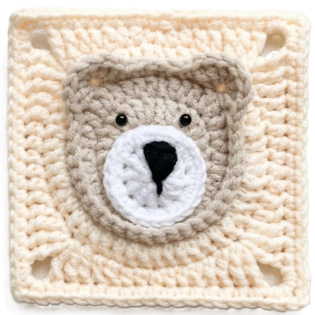 Bear Granny Square product image (1)