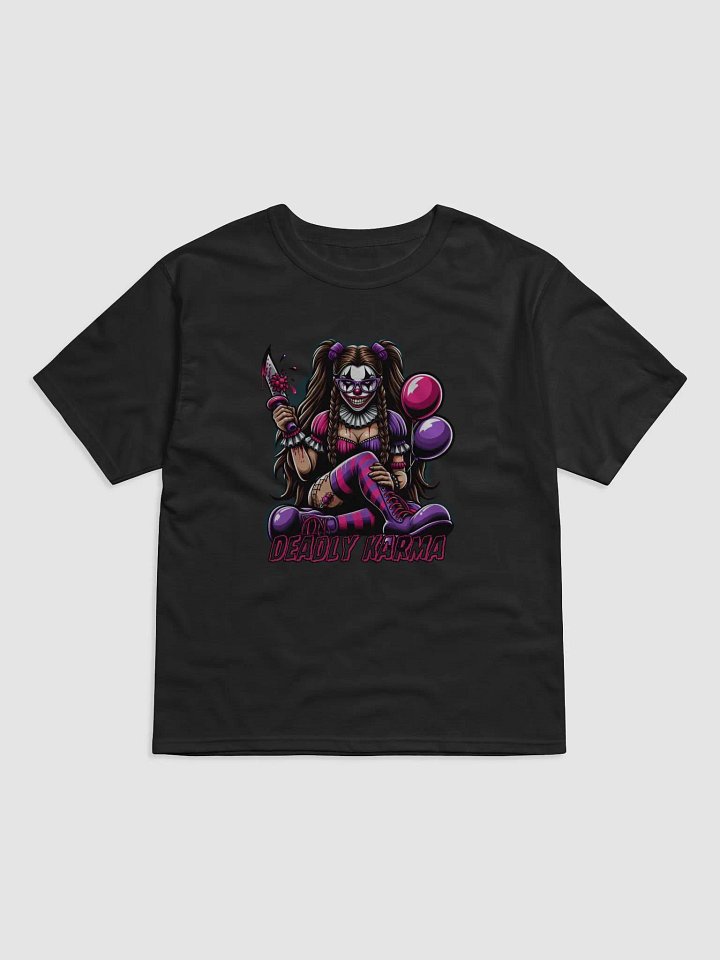 Sinister Jester Clown Graphic T-Shirt product image (1)