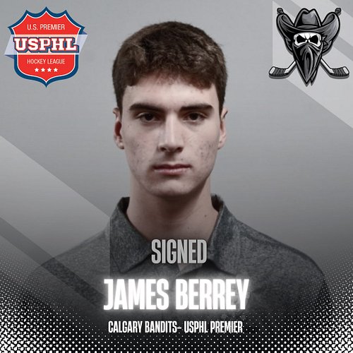 2008 Defenseman James Berrey is going to be staying local this season playing with the @yycbanditshockey_usphl of the USPHL P...