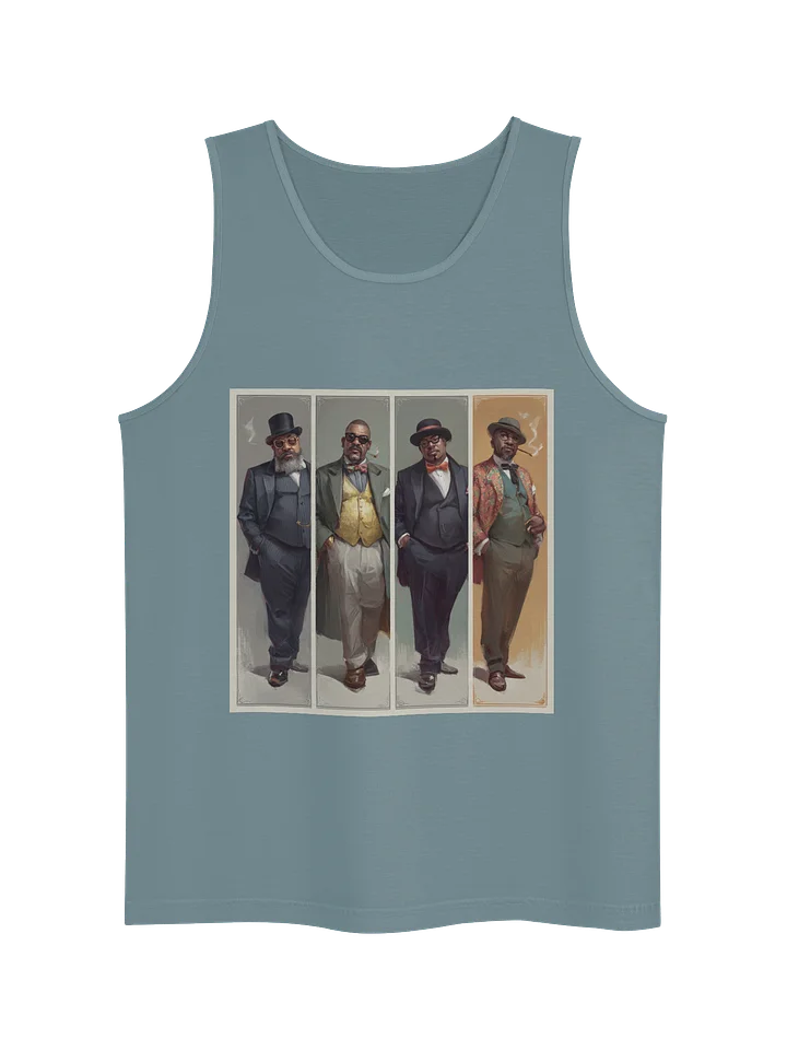 Retro Distinguished Gentleman's Lounge Tank Top product image (1)