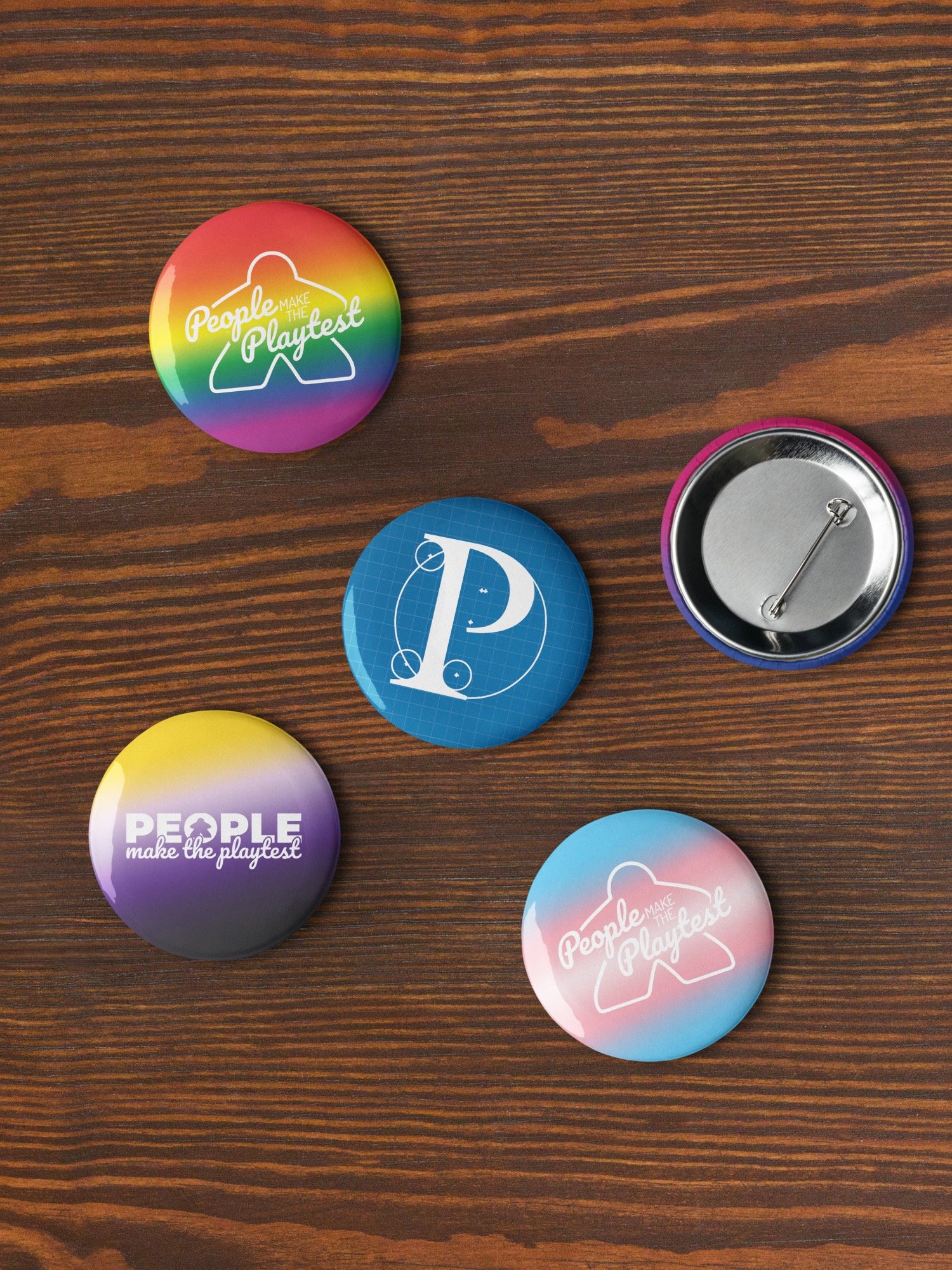 Pride Colors Button Pins Ambassador Kit product image (3)