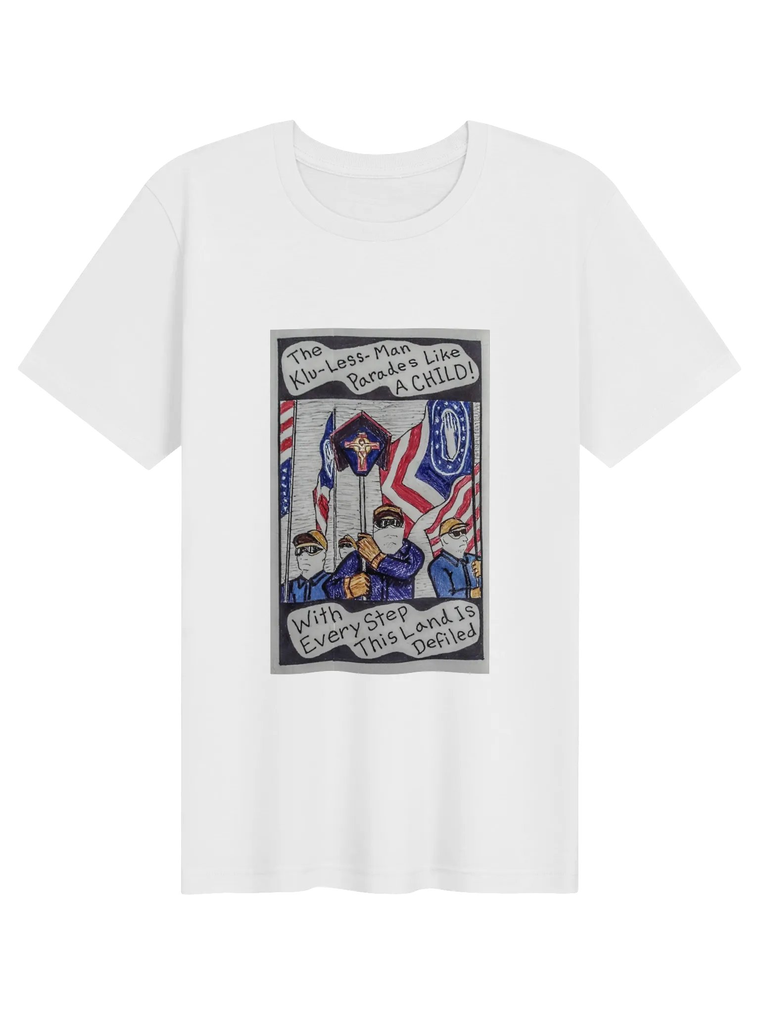 Klu-Less-Man Tee product image (1)