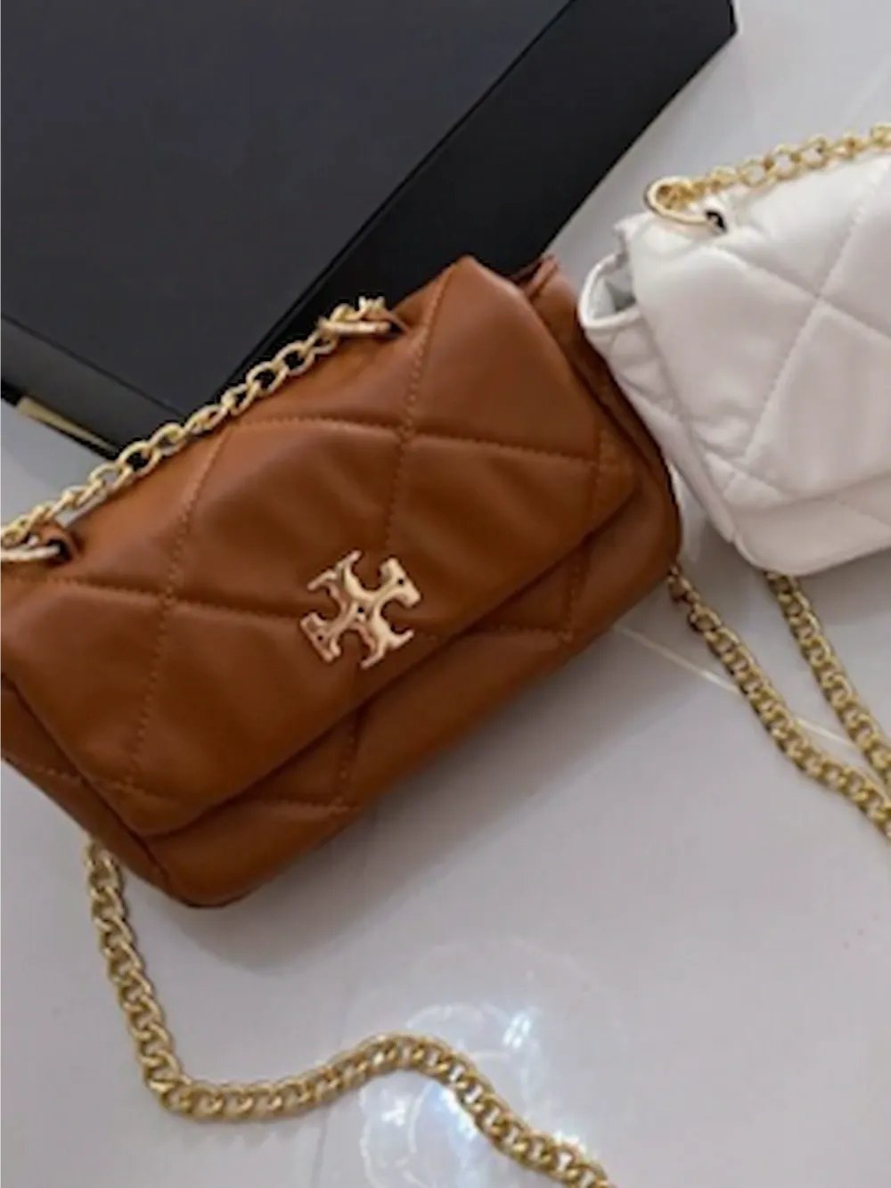 "Tory Burch"شنطة توري بورش هاي كوالتي درجة أولى - لون جملي فاخر product image (9)