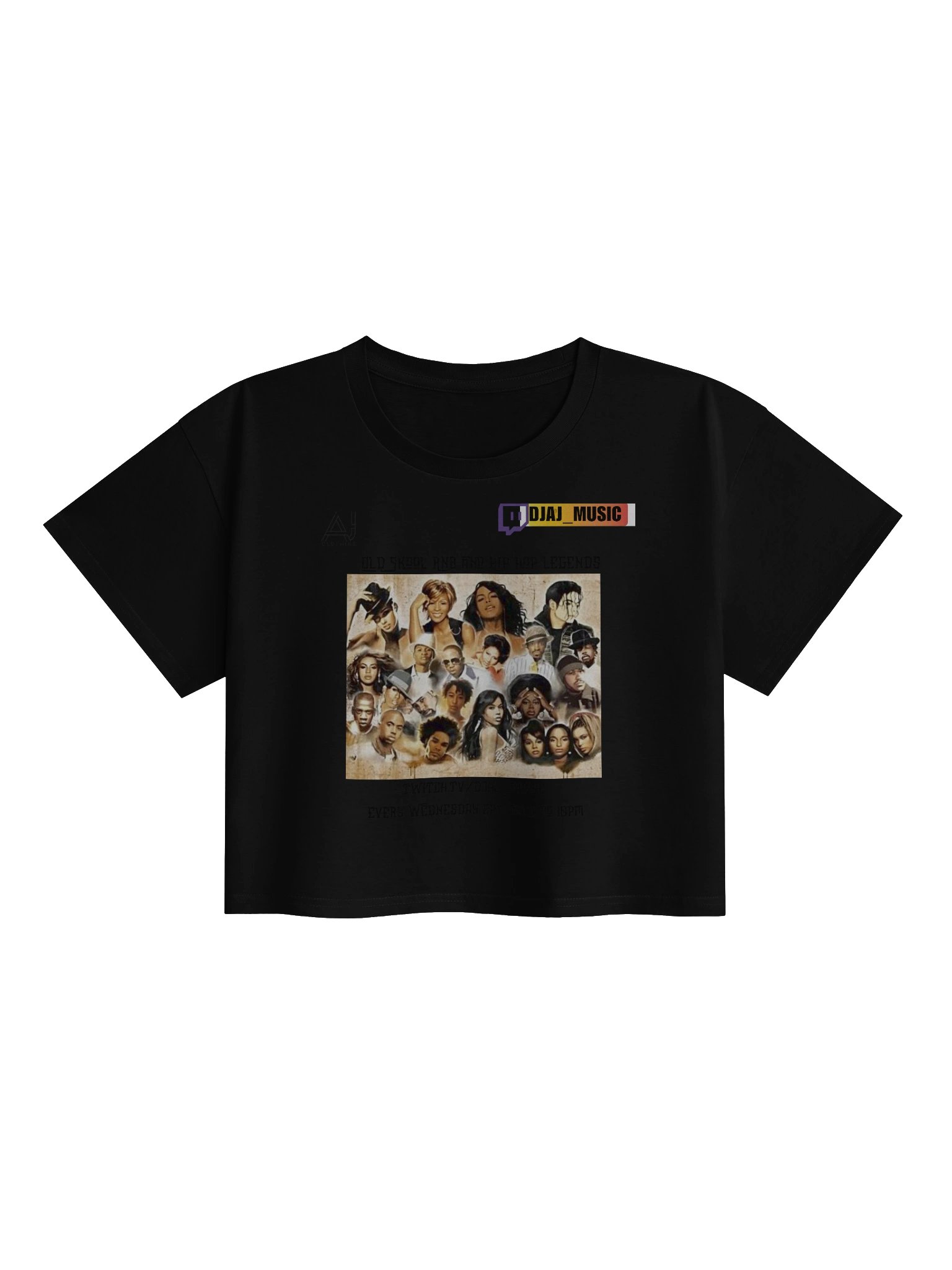 Rnb legends Crop top product image (2)