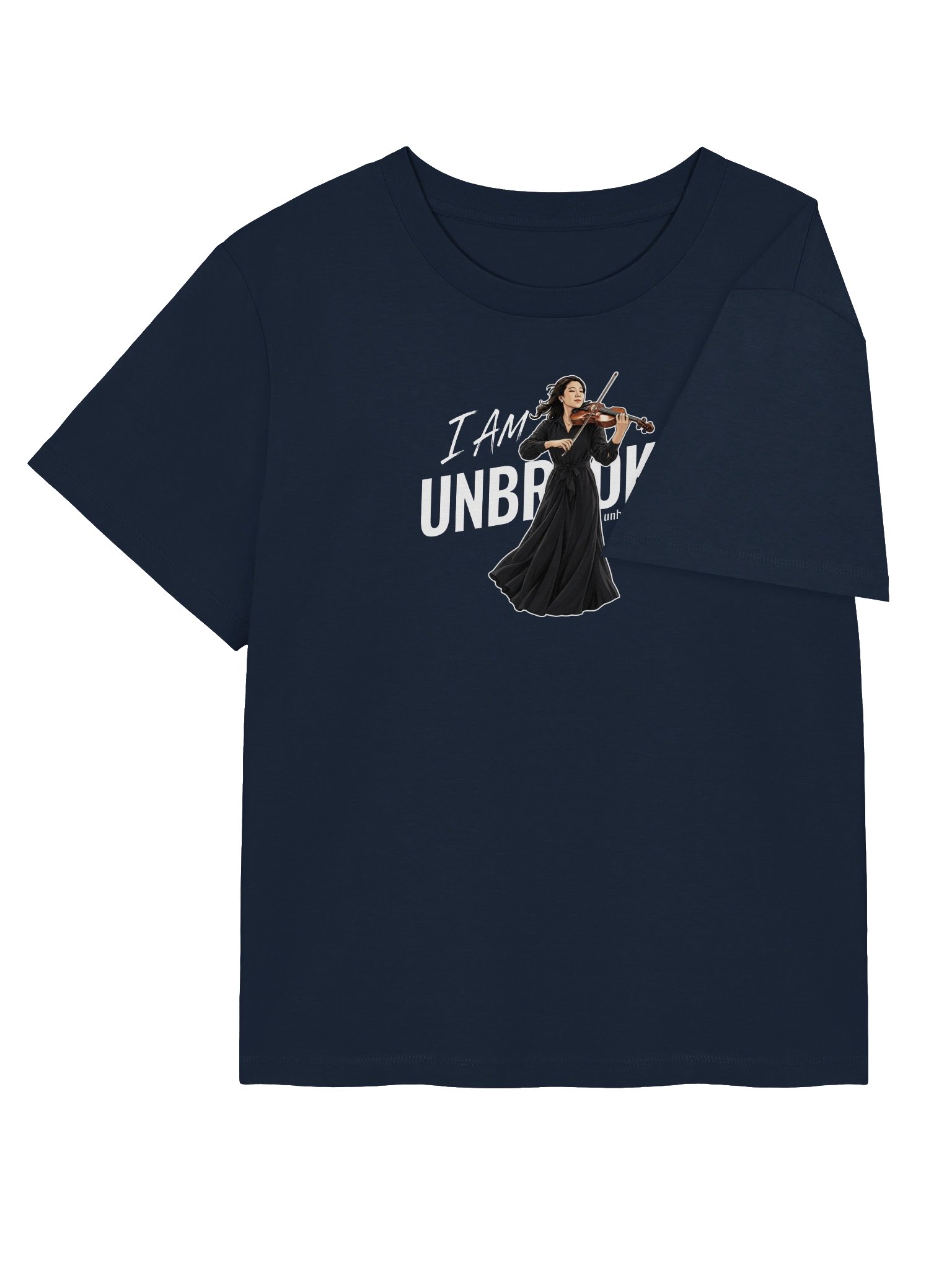 Women's Classic Cut Tshirt - Musician (Navy) product image (4)