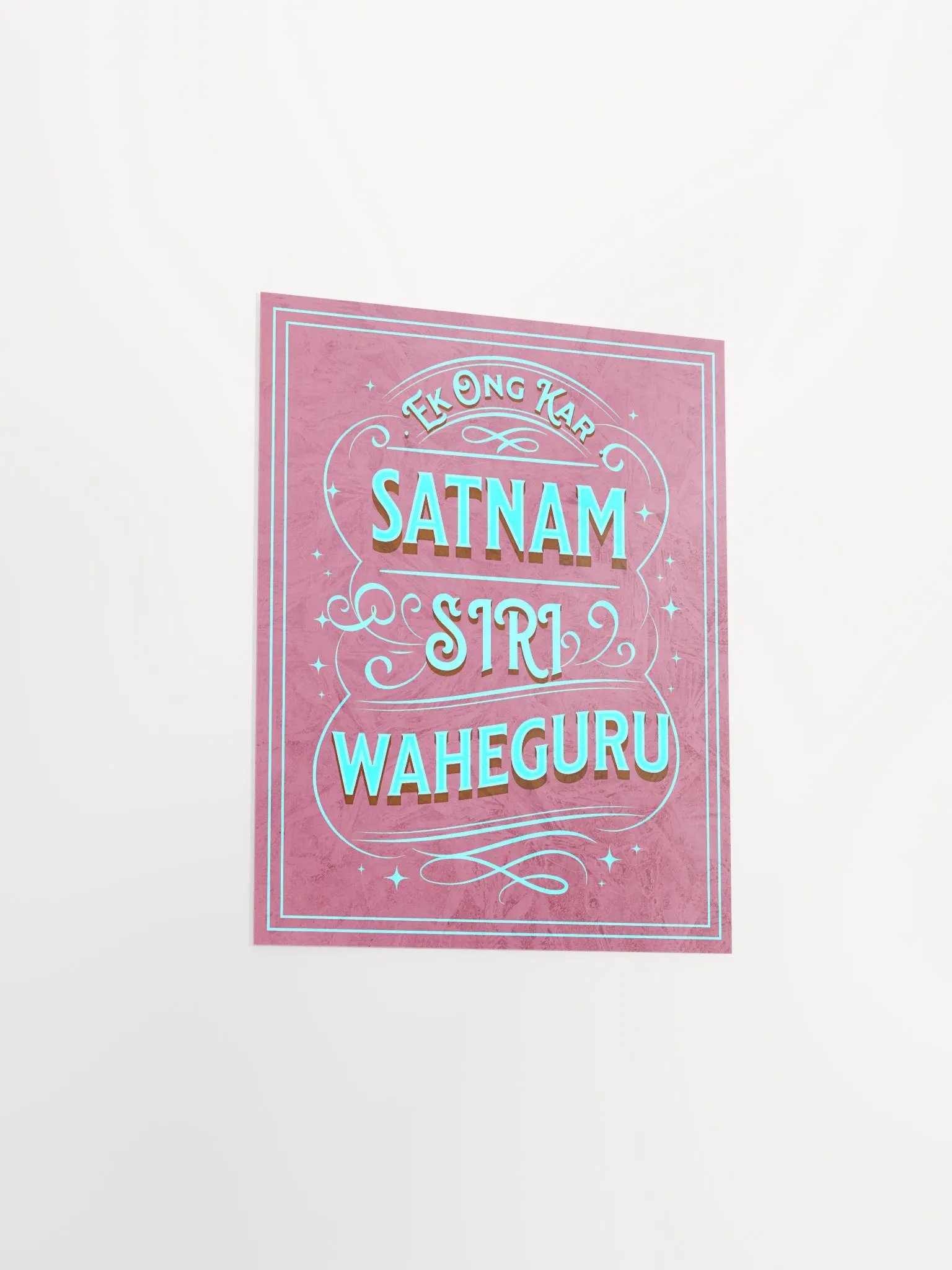 Ek Ong Kar Poster Burgandy product image (5)