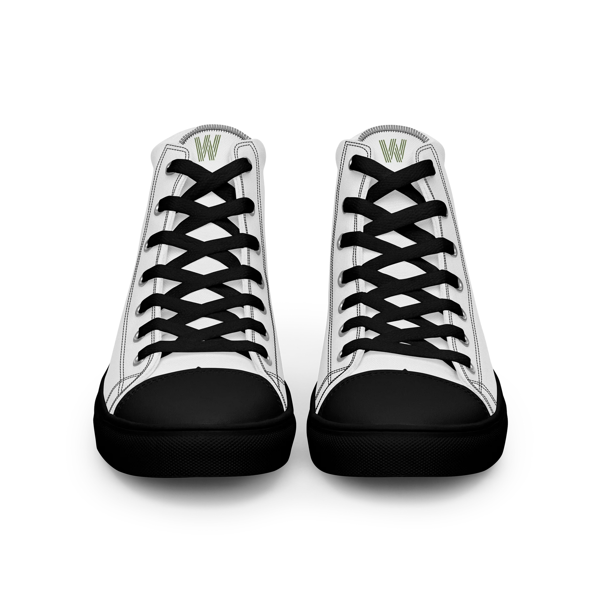 W-Emblem High-Tops — WobbleBoo Men's Shoes product image (1)