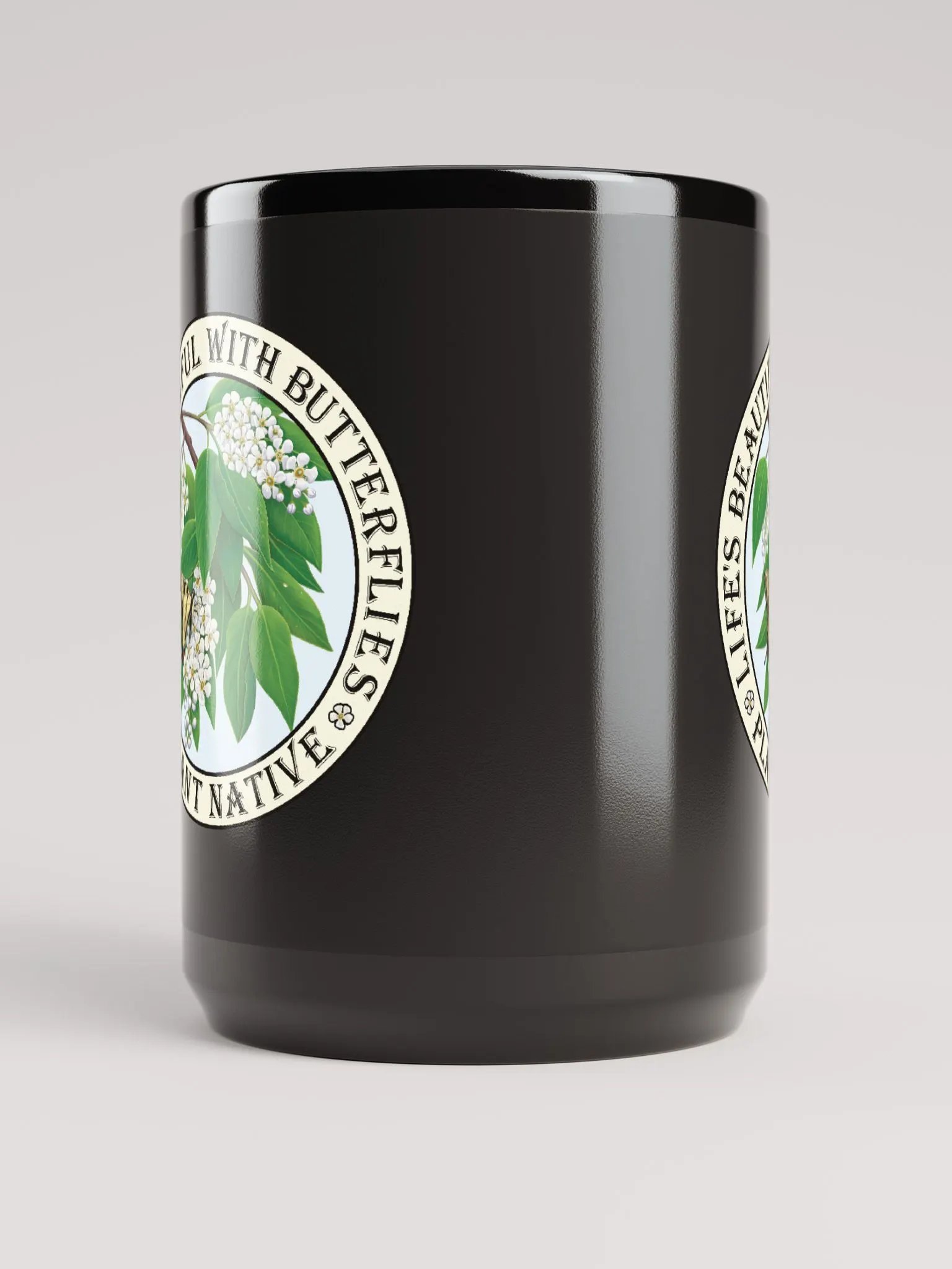 Tiger Swallowtail Black Mug product image (6)