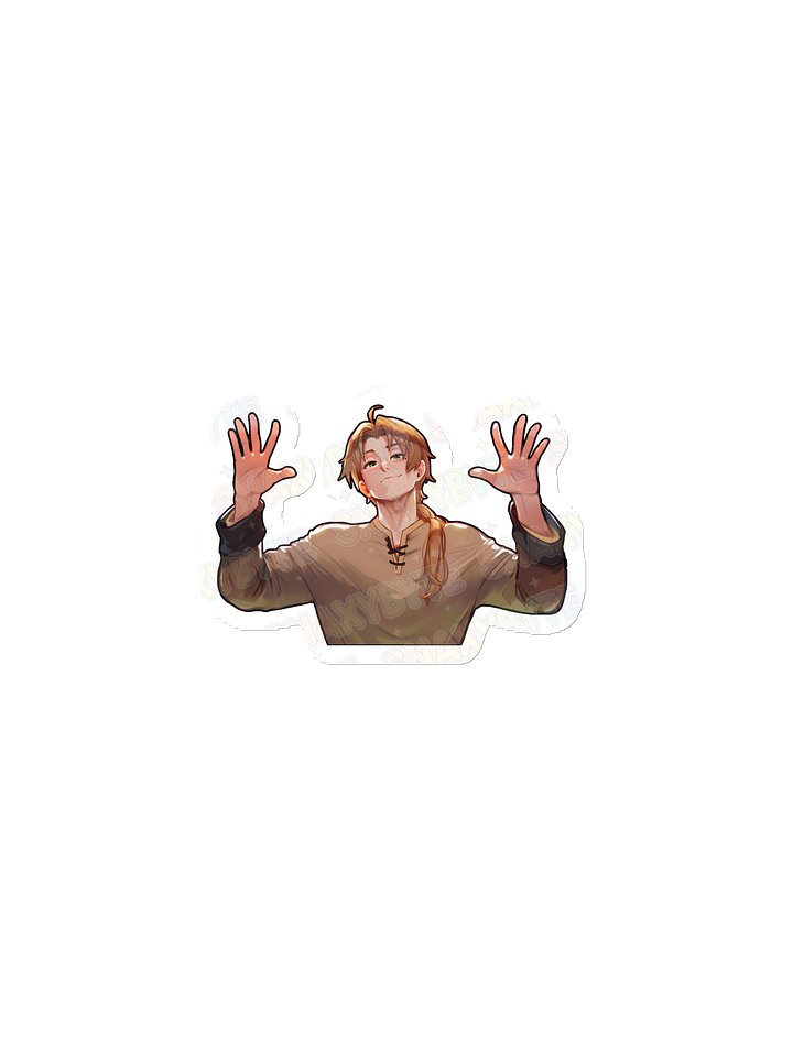 Absolute Cinema Rudeus Die-Cut Magnet product image (1)