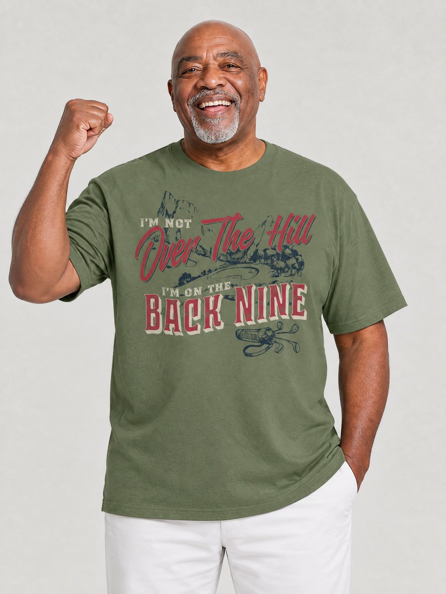 I'm Not Over The Hill, I'm On The Back Nine T-Shirt product image (2)