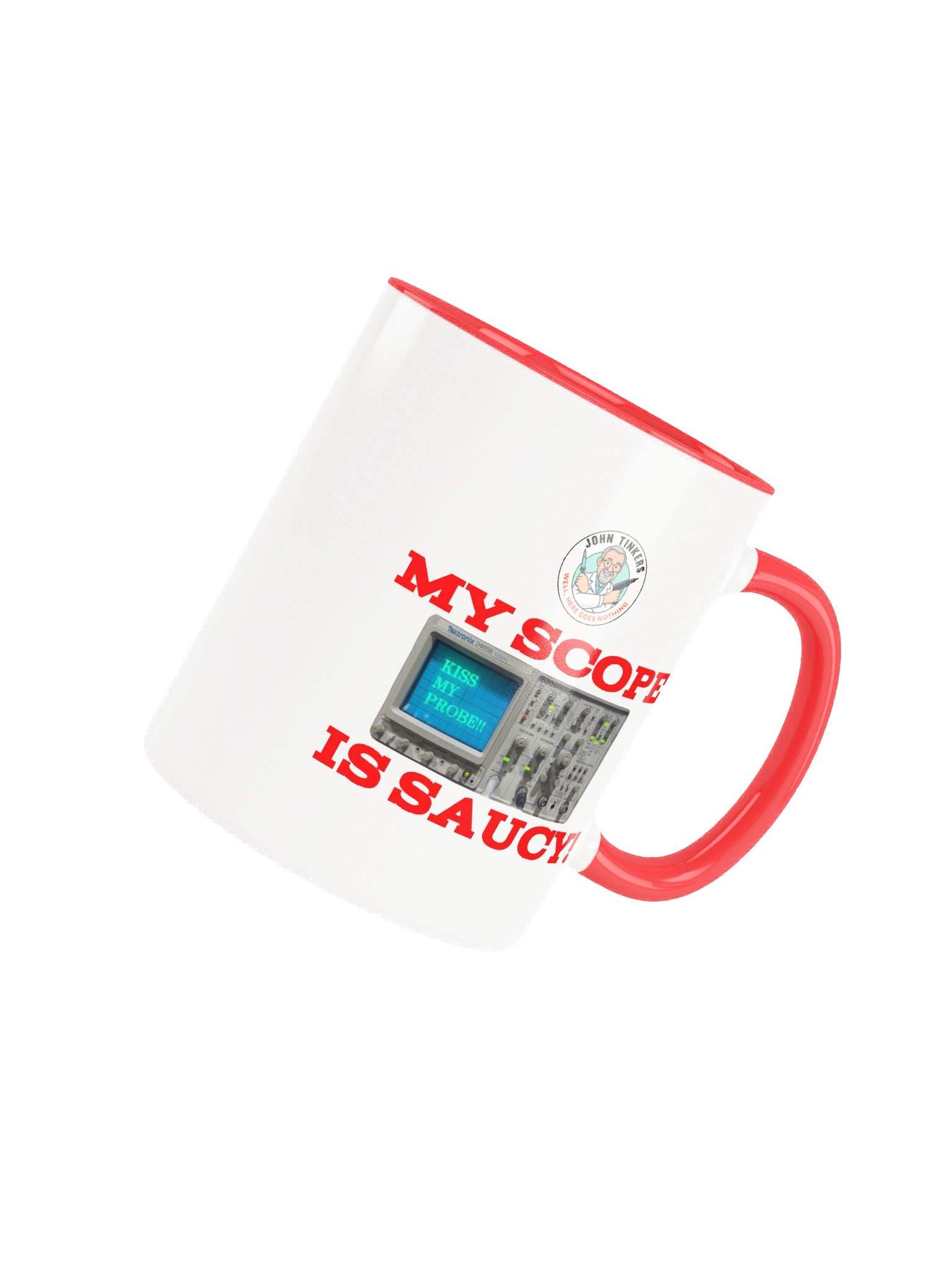 John Tinkers Ceramic Mug: Saucy Scope Edition product image (8)