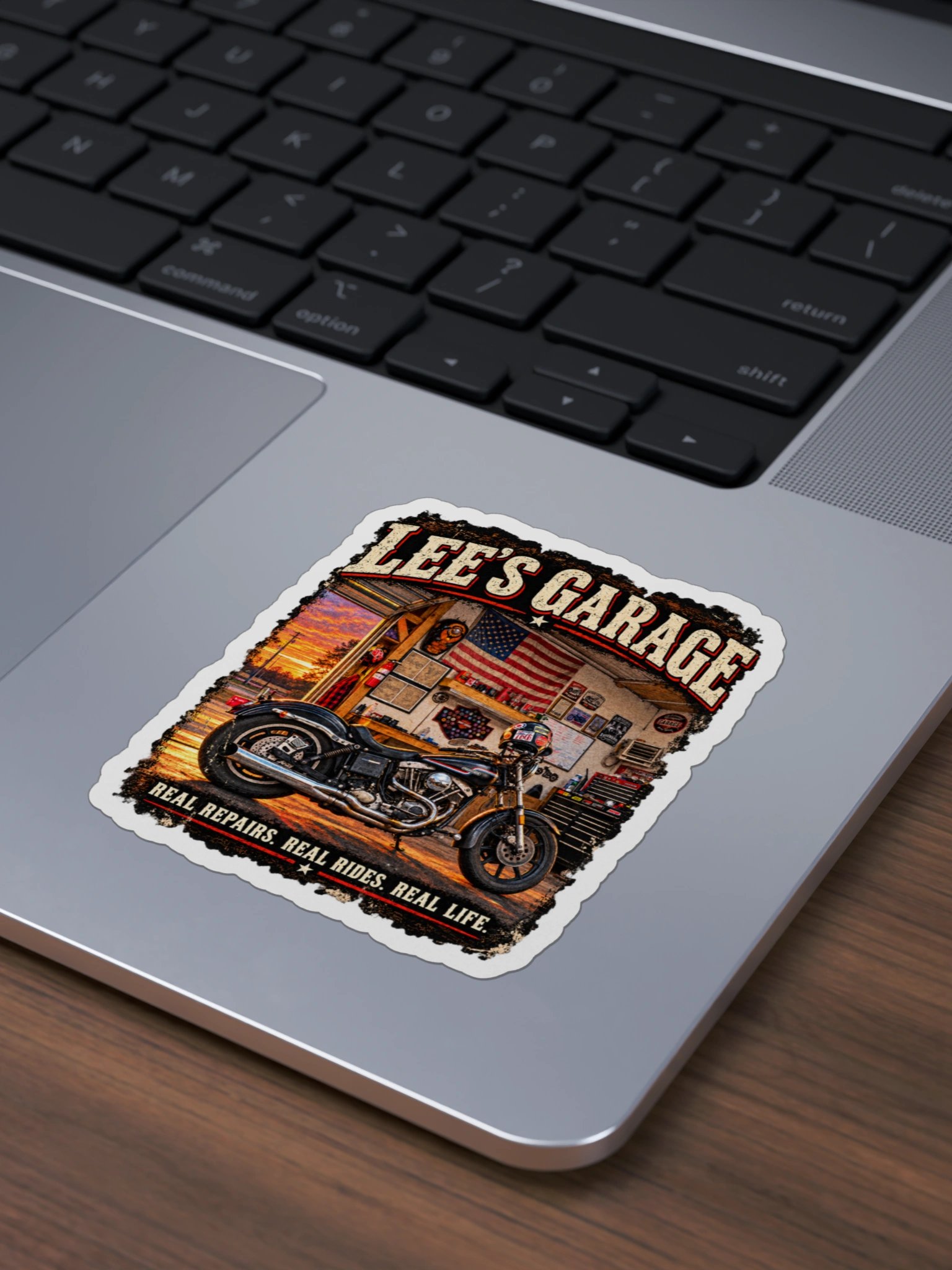 Lee's Garage Shovelhead Decal product image (21)