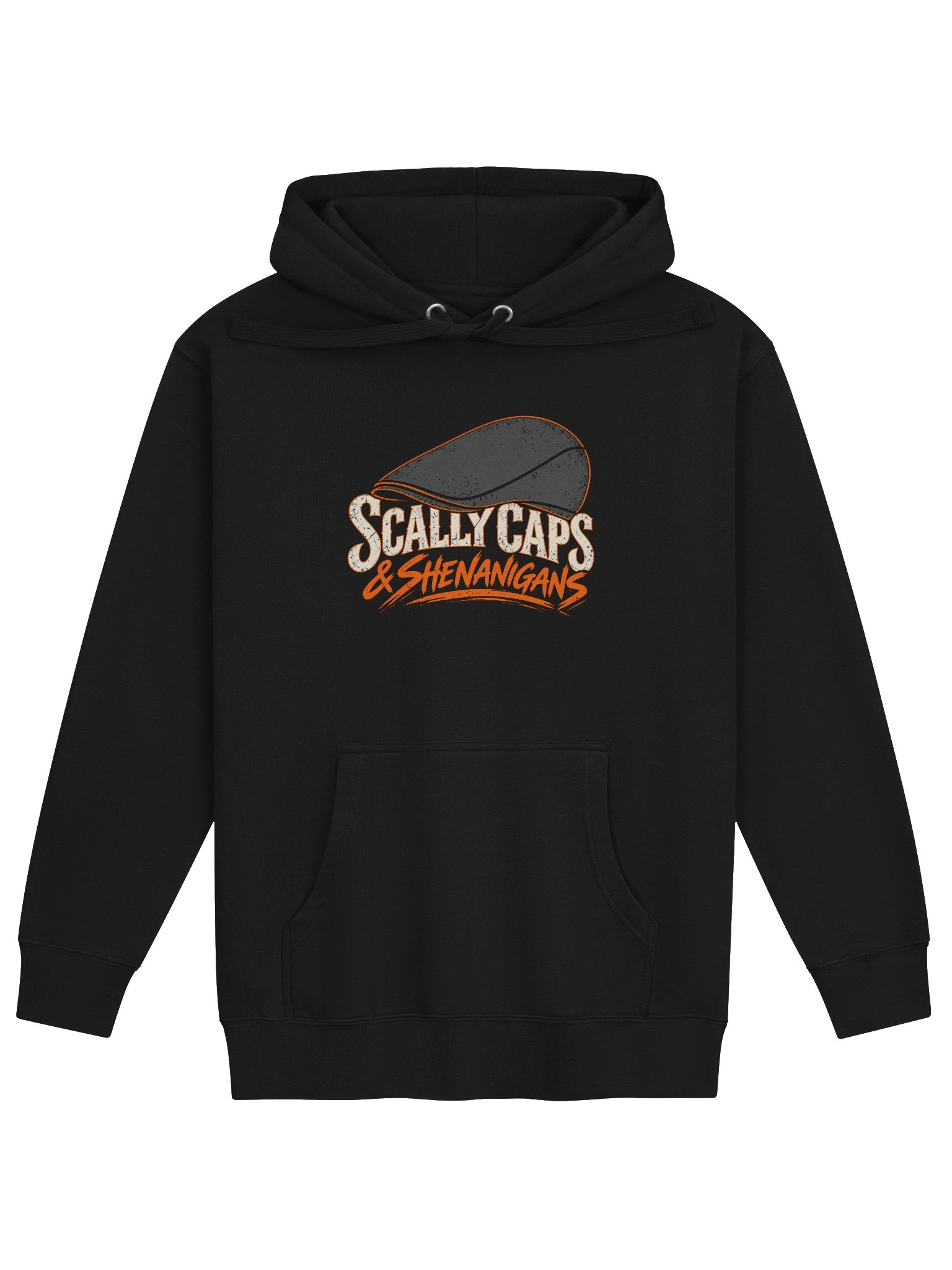 Scally Caps & Shenanigans Black Hoodie product image (1)