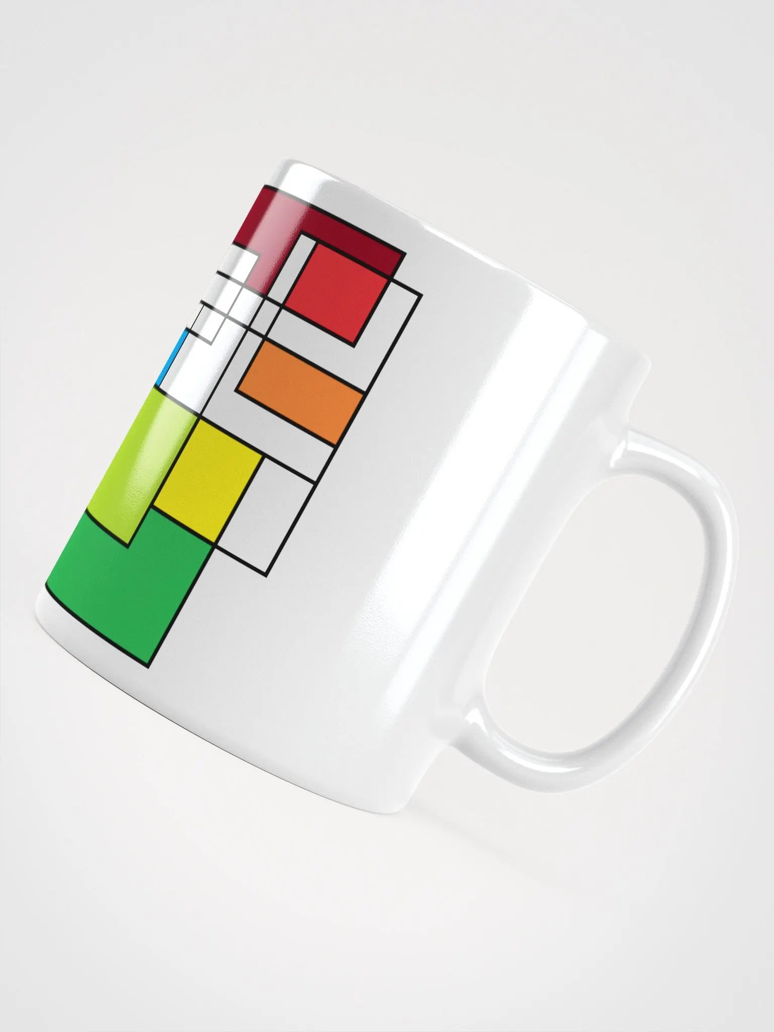 Abstract Clock Mug product image (5)