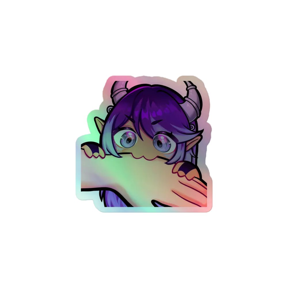 Bite Holo Sticker! product image (1)
