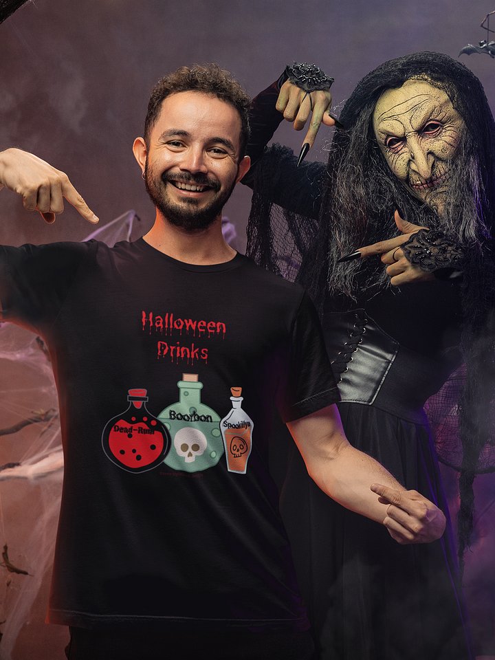 Halloween Drinks Spooky T-Shirt product image (1)