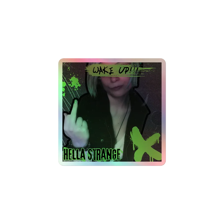 WAKE UP Holo Sticker product image (1)