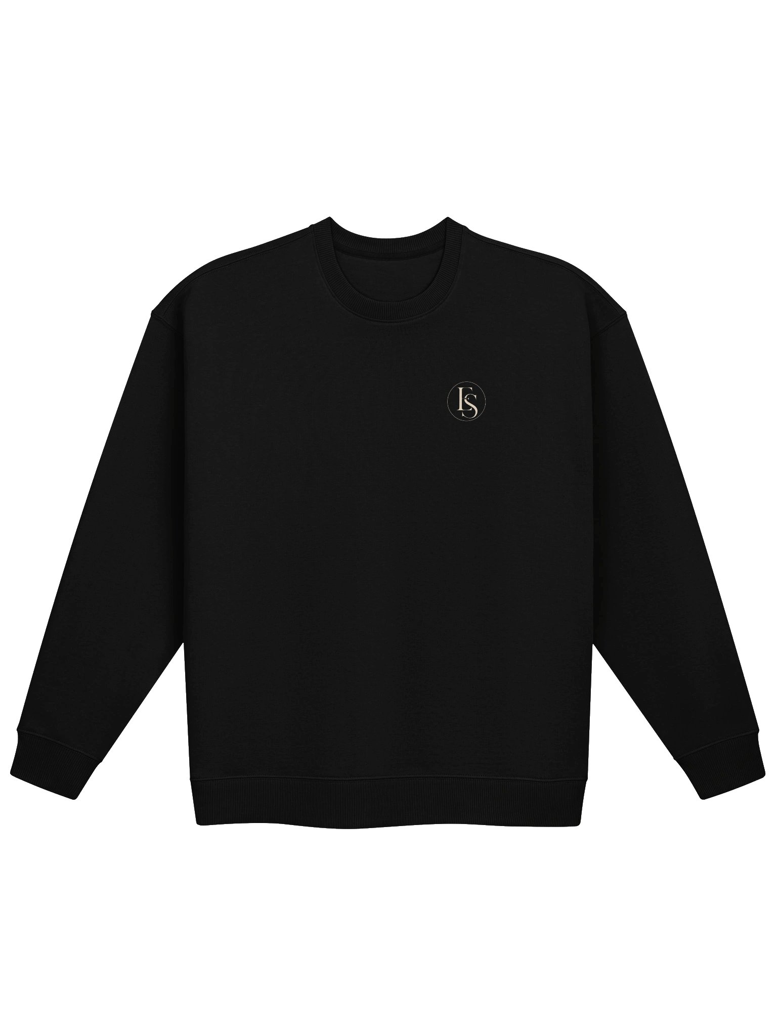 ES Minimal Black Oversized Sweatshirt product image (1)