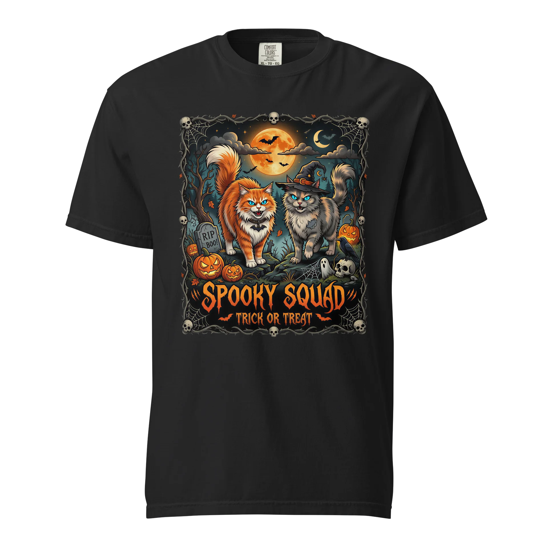 Spooky Cats Squad T-Shirt product image (1)