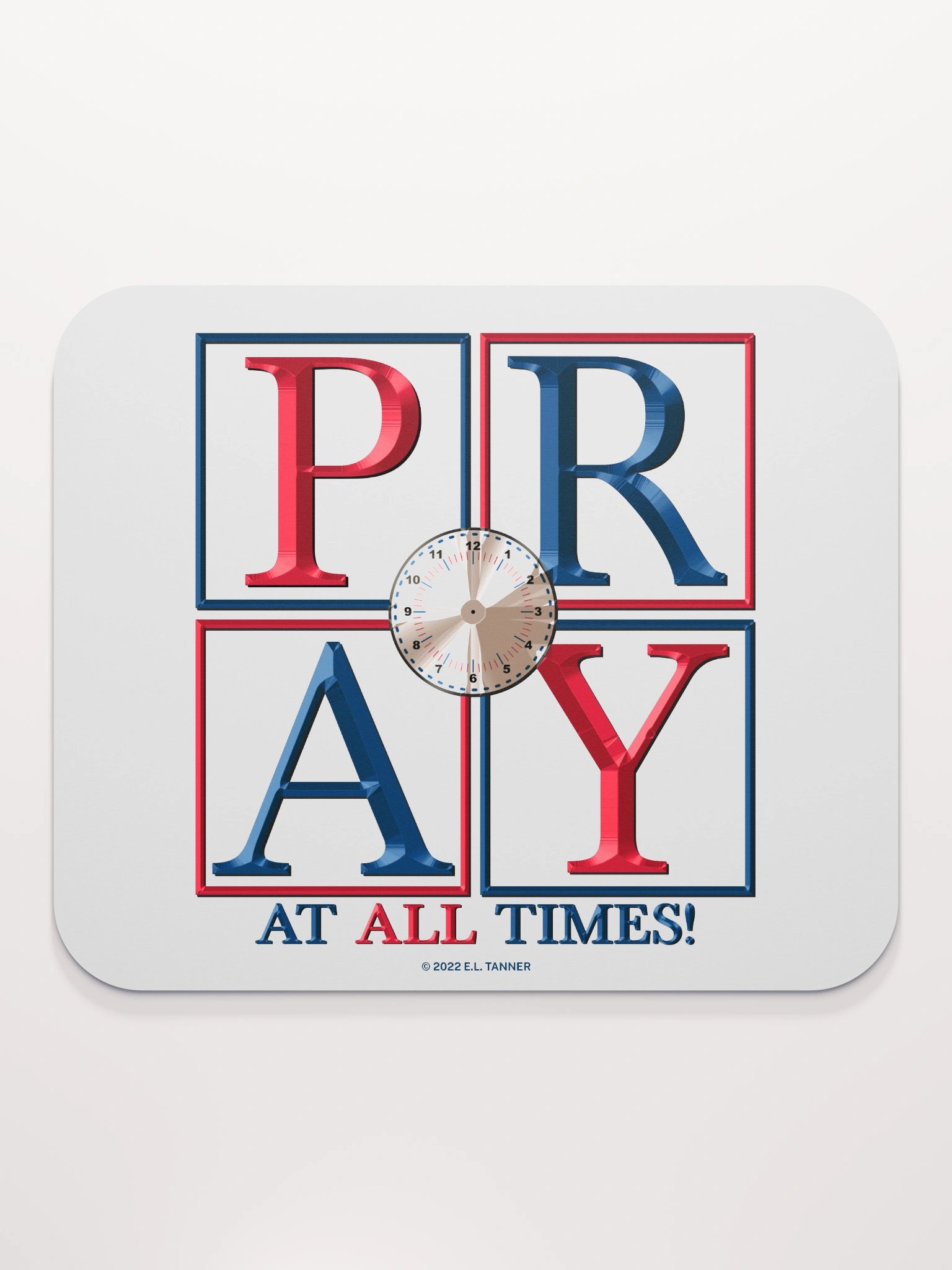 Pray At All Times, Mouse Pad BV product image (2)