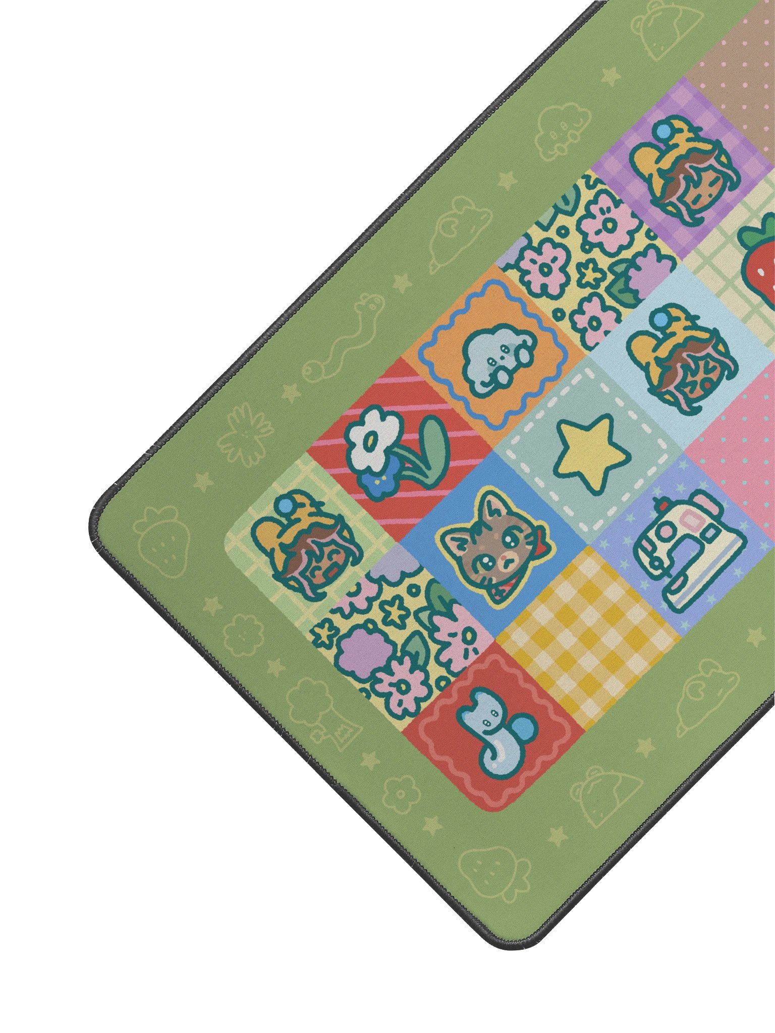'The Dirt' Quilt Desk Mat (12" x 22") product image (2)