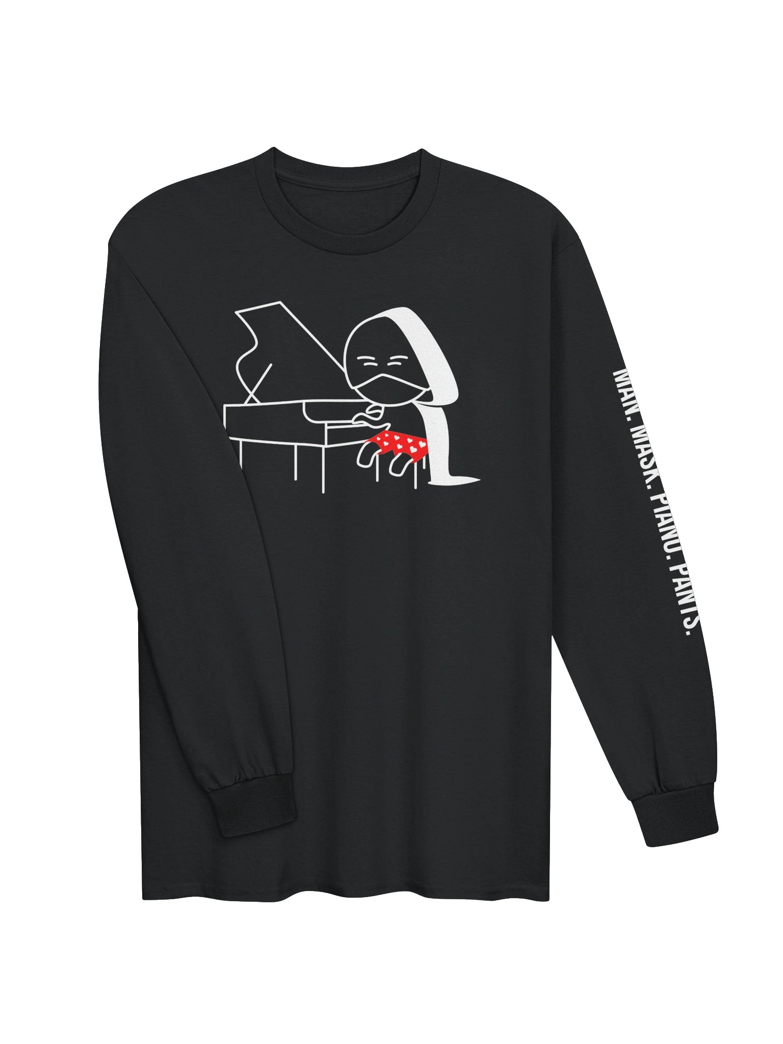 *BRAND NEW* Man. Mask. Piano. Pants. Long Sleeve product image (3)