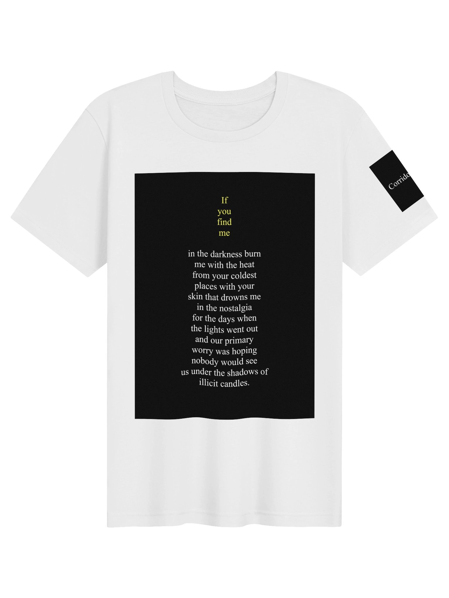 If You Find Me Candle Tee product image (1)