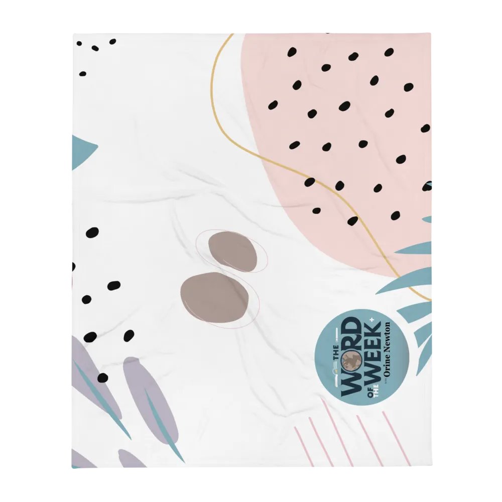Word of the Week - Plush Blanket product image (3)