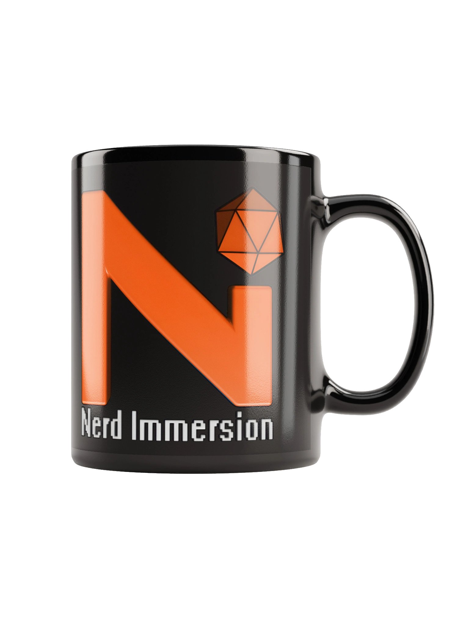 Nerd Immersion Coffee Mug (Black) product image (2)