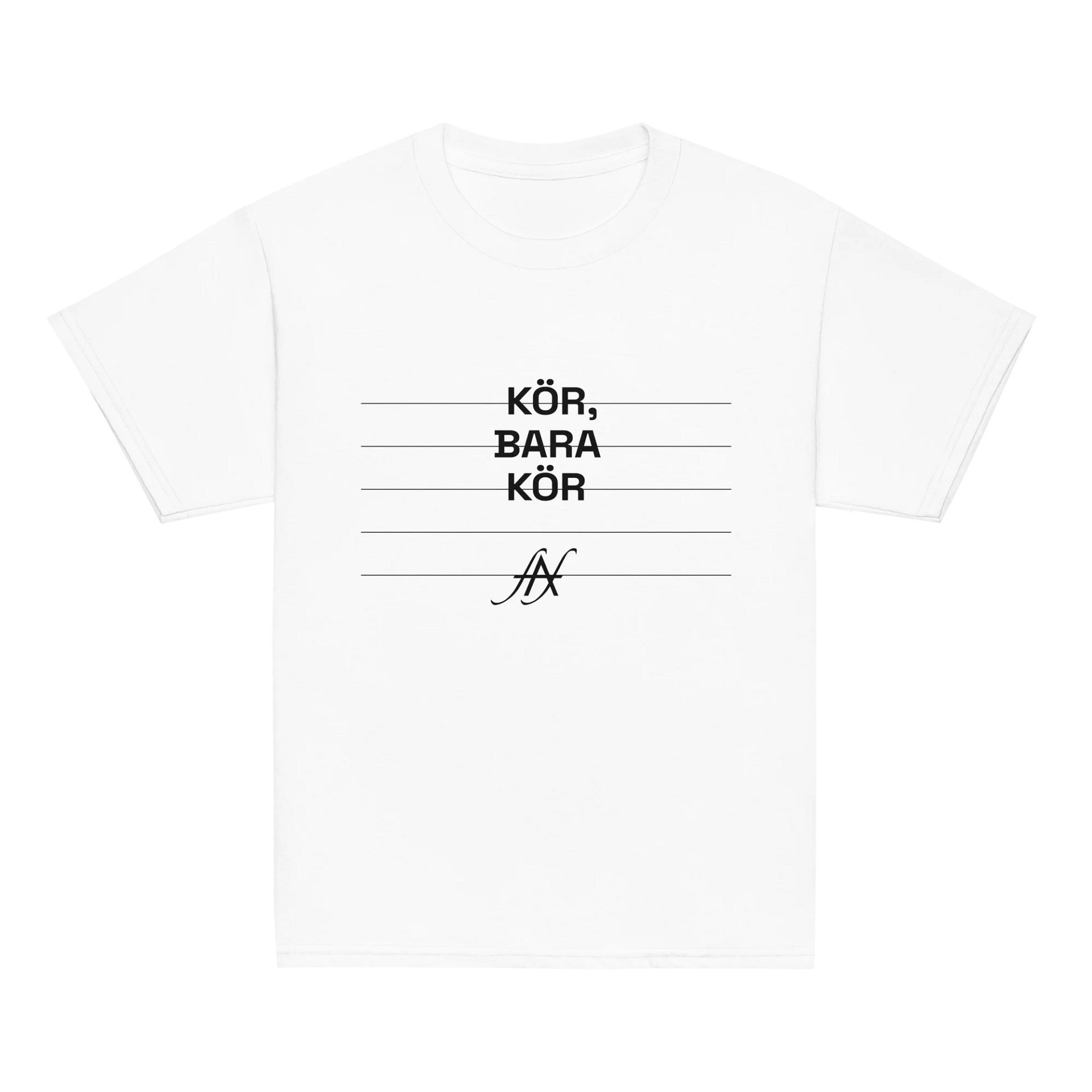 Kör bara kör, barn, vit product image (2)