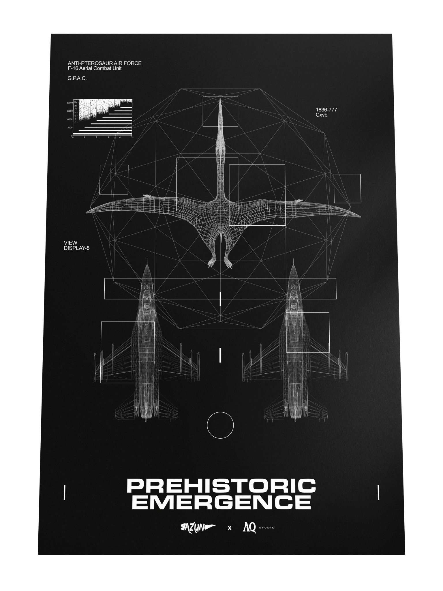 Wireframe A.P.A.F. Poster product image (4)