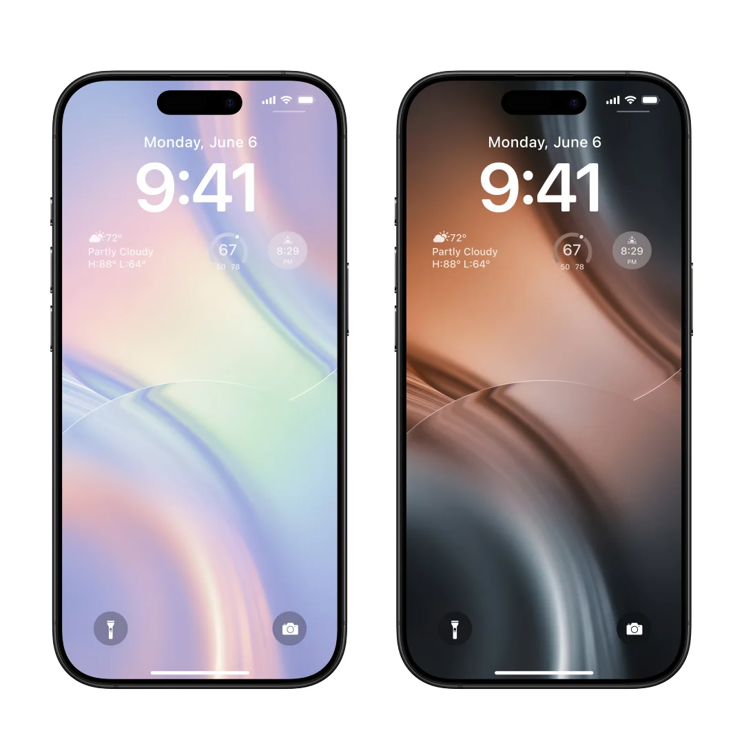 Liquid Glass Wallpaper Pack product image (3)