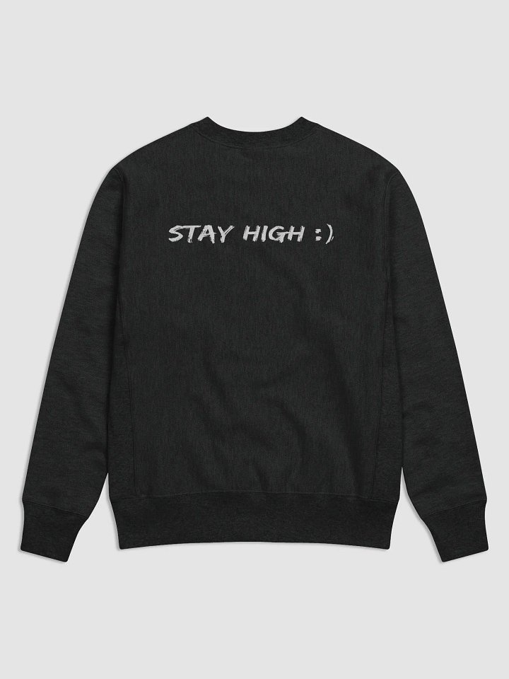 Champion Cotton Max Stay High Sweatshirt (White Text) product image (2)