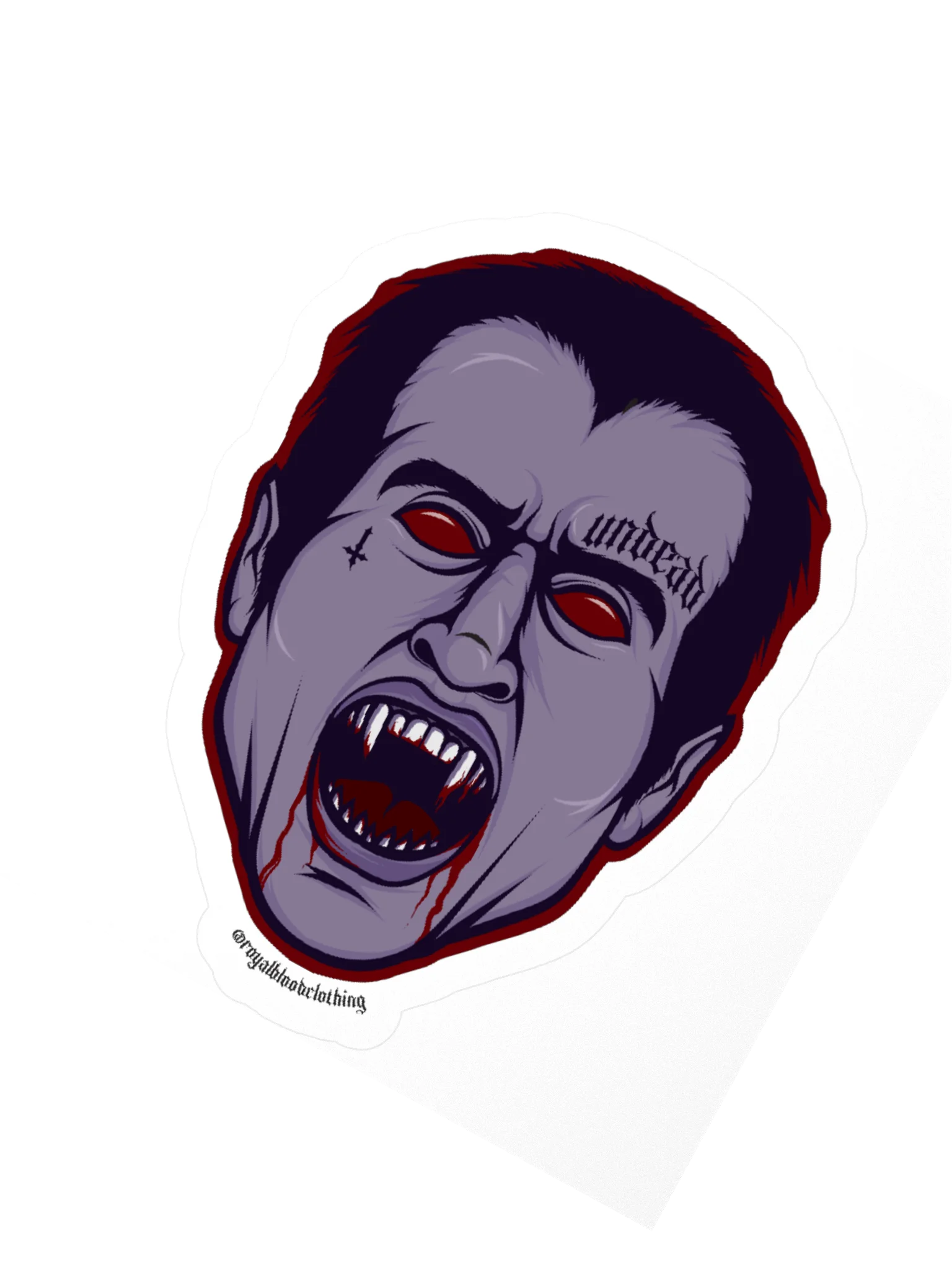 Undead Kiss Cut Stickers (indoor) product image (6)