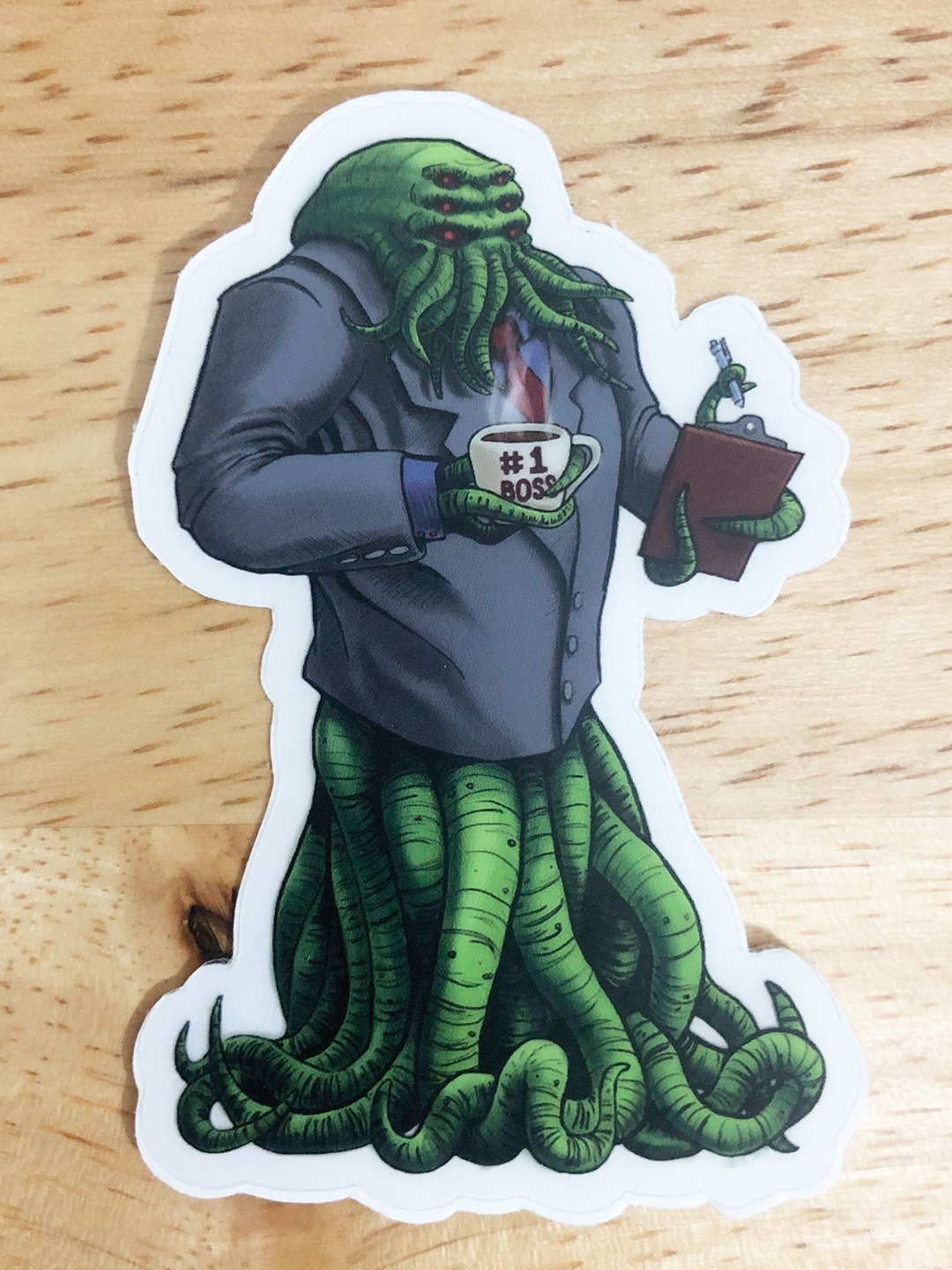 Boss Monster Vinyl Sticker product image (1)
