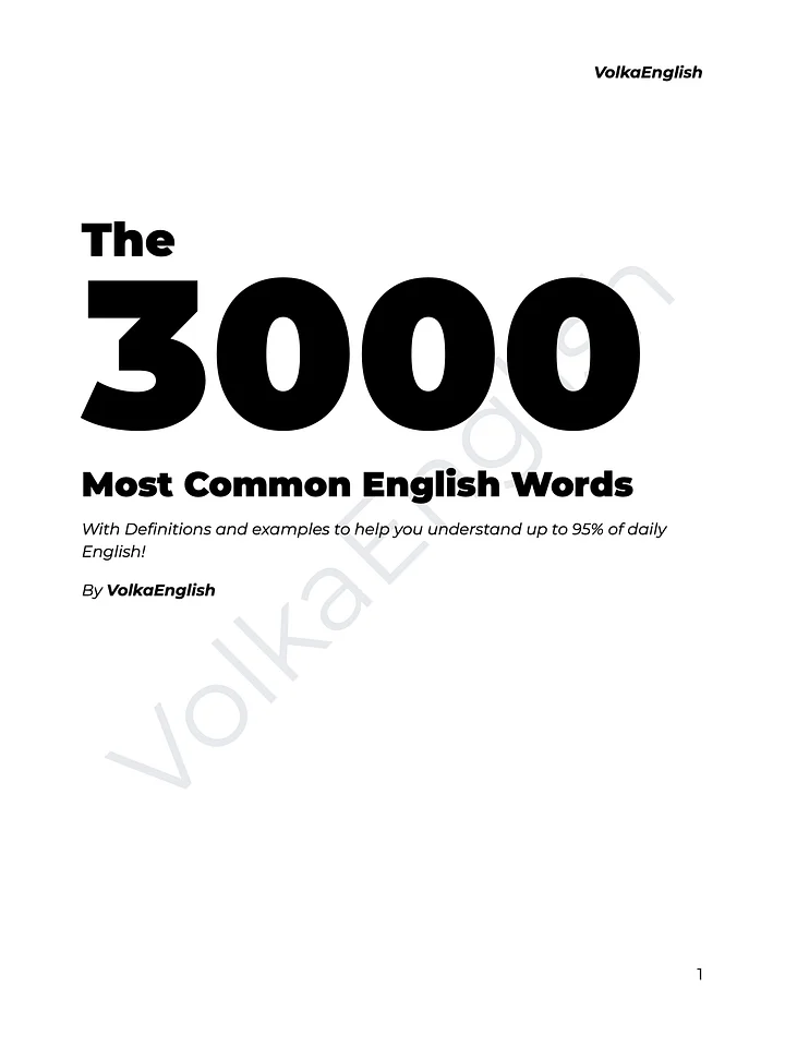 NEW! 5000 English Words Vocabulary Textbook Combo (985 Pages) product image (2)