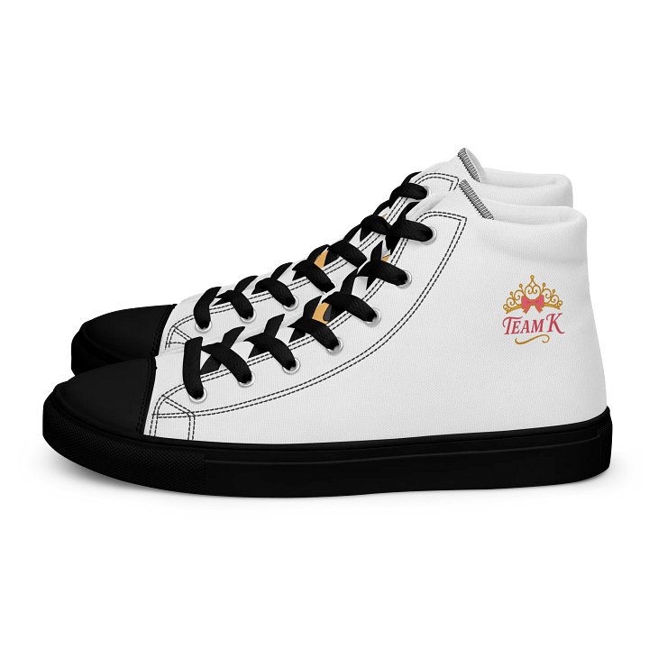 Team K (V-1) Women's High Top Canvas Shoes product image (1)