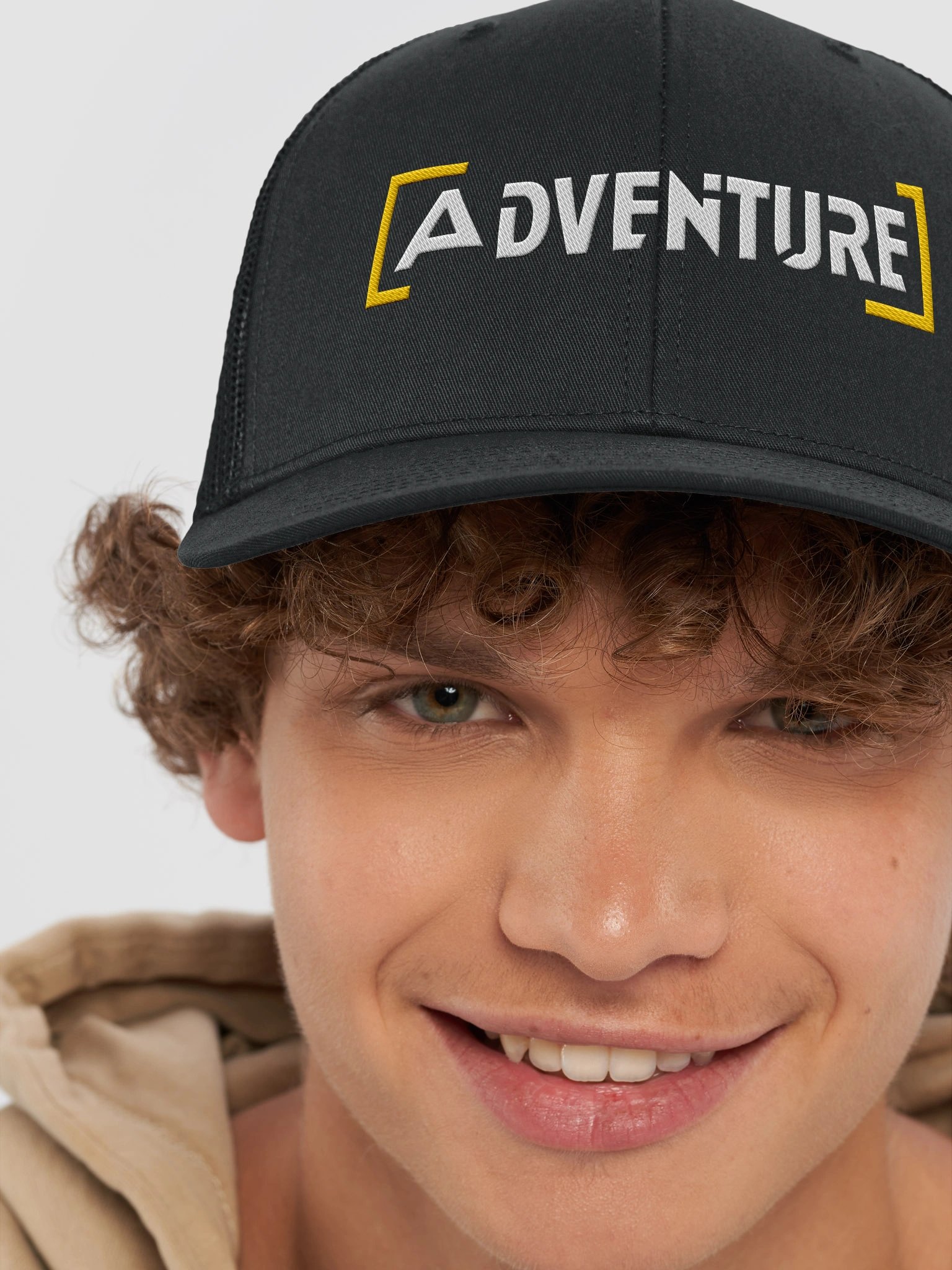 Adventure | Motorcycle Trucker Hat Embroidered product image (3)