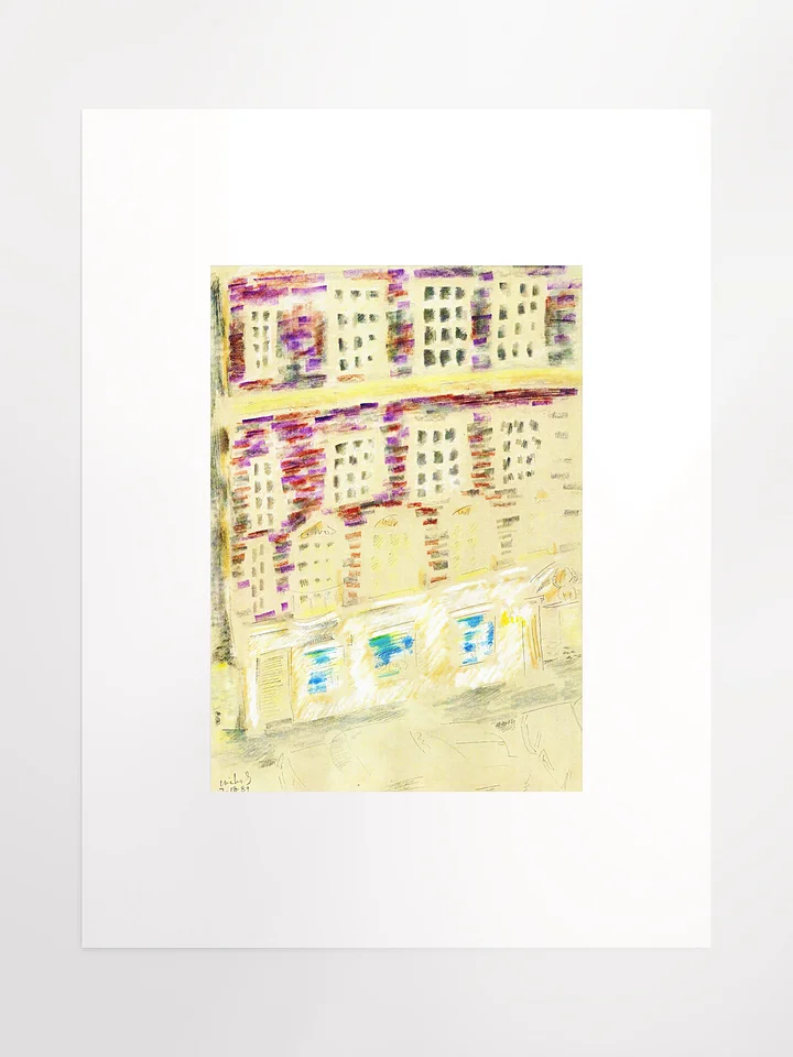 West 55th, Manhattan, NY 07.18.89 print product image (2)