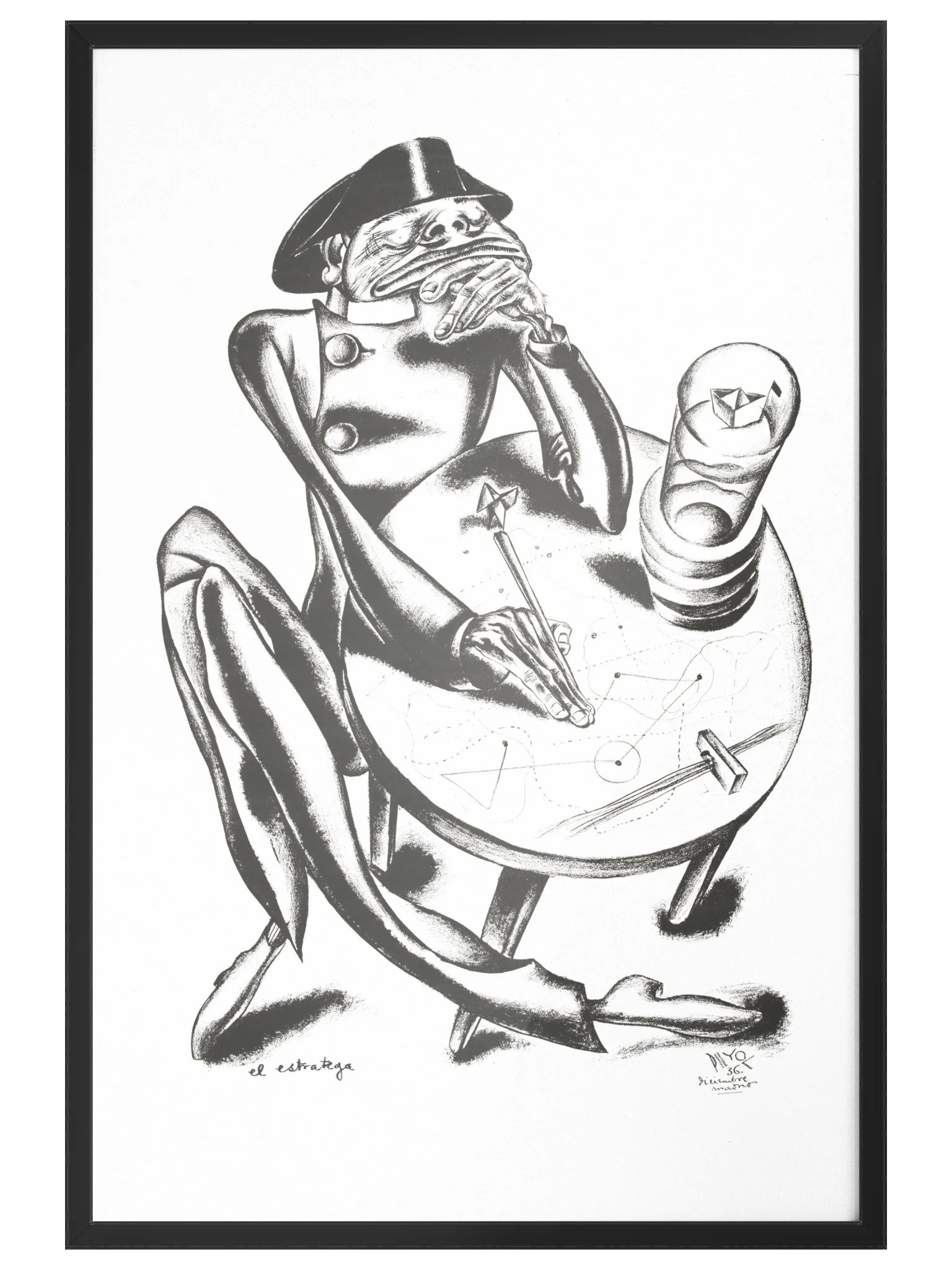 El Estratega (The Strategist) Print product image (4)