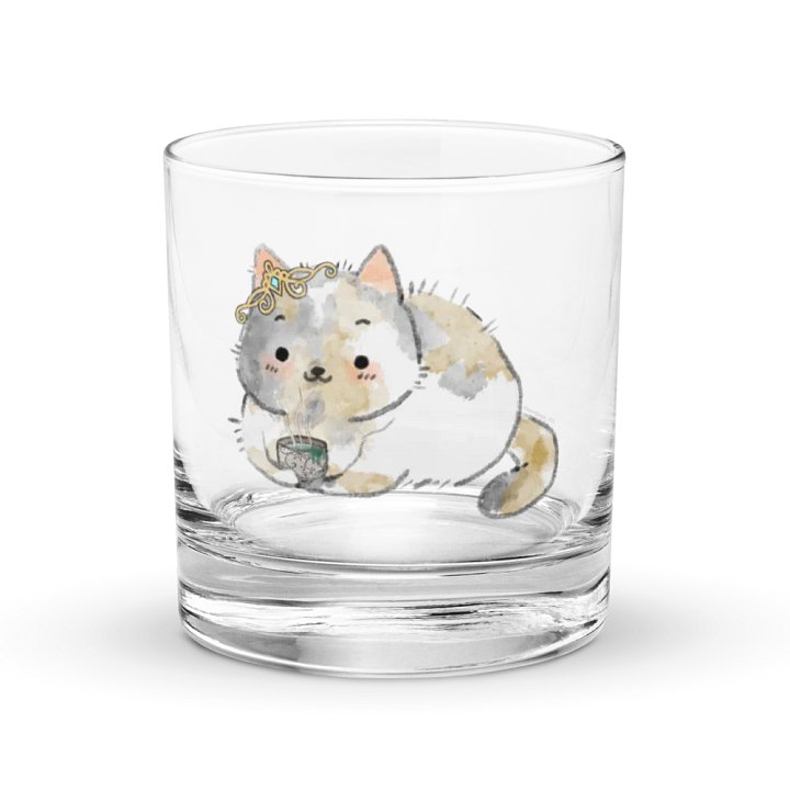 Royal Cat Crown Glass product image (1)