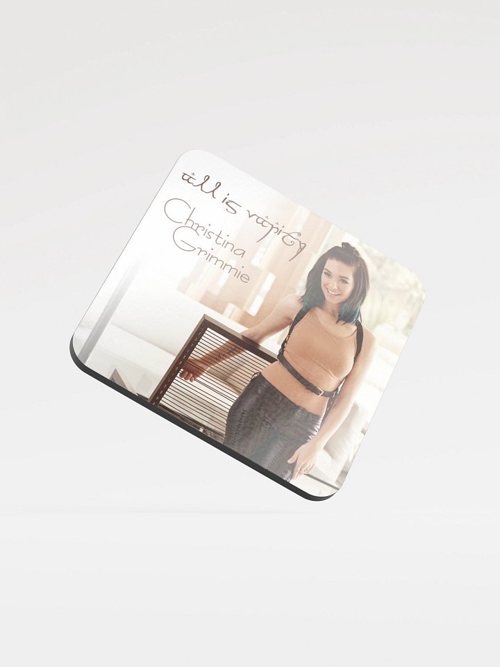 All Is Vanity Coaster product image (1)
