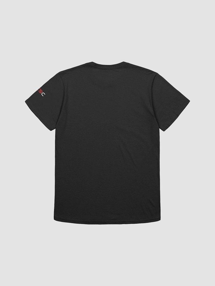 'You know the drill!' Printed Emblem Unisex T-Shirt (Black) product image (2)