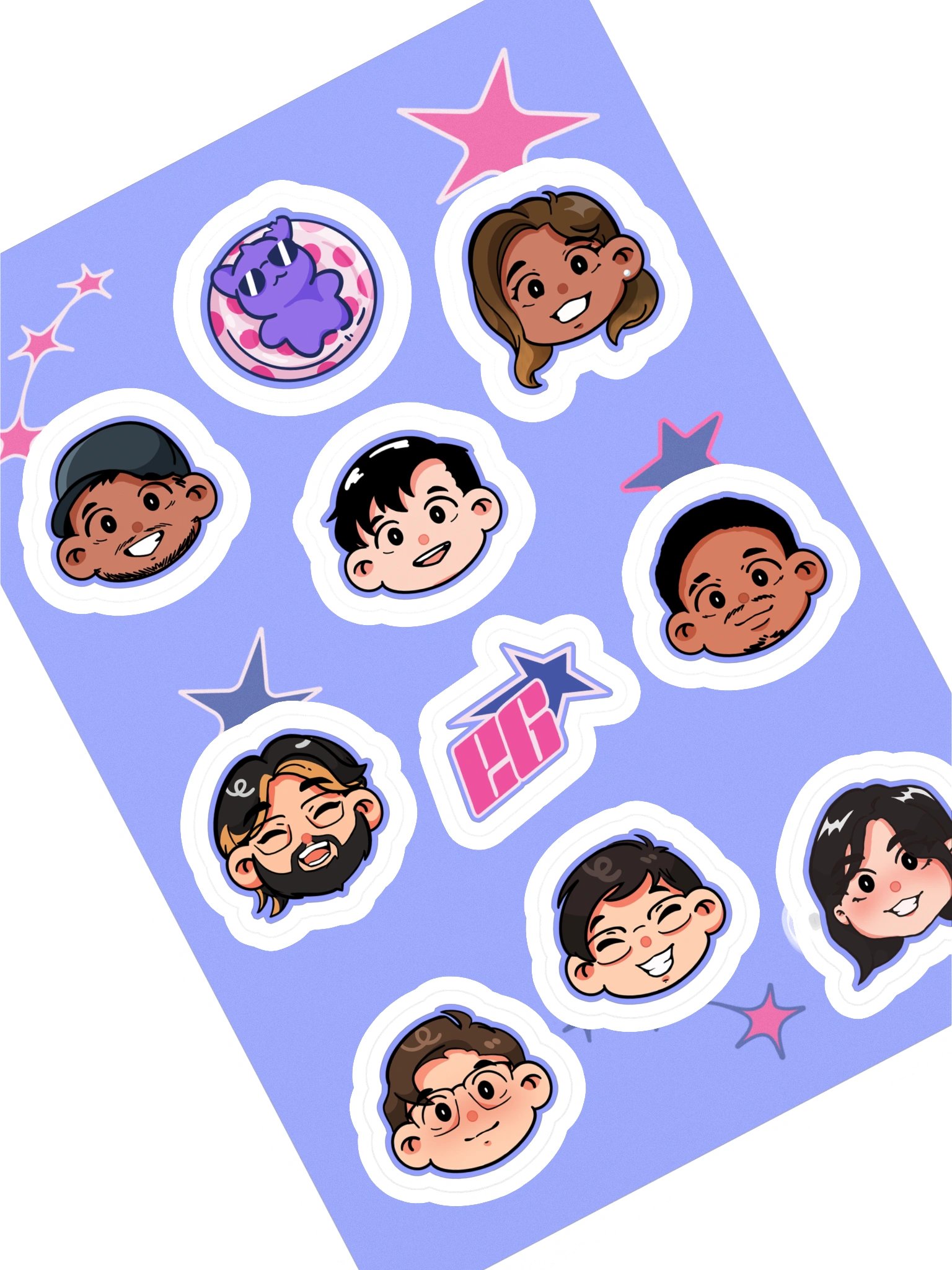 EG Summer Collection Sticker Sheet product image (1)