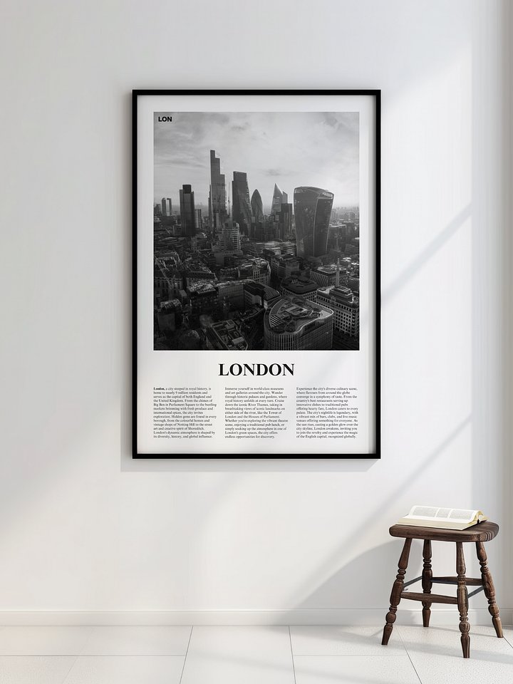 London 03 Newspaper Poster product image (2)