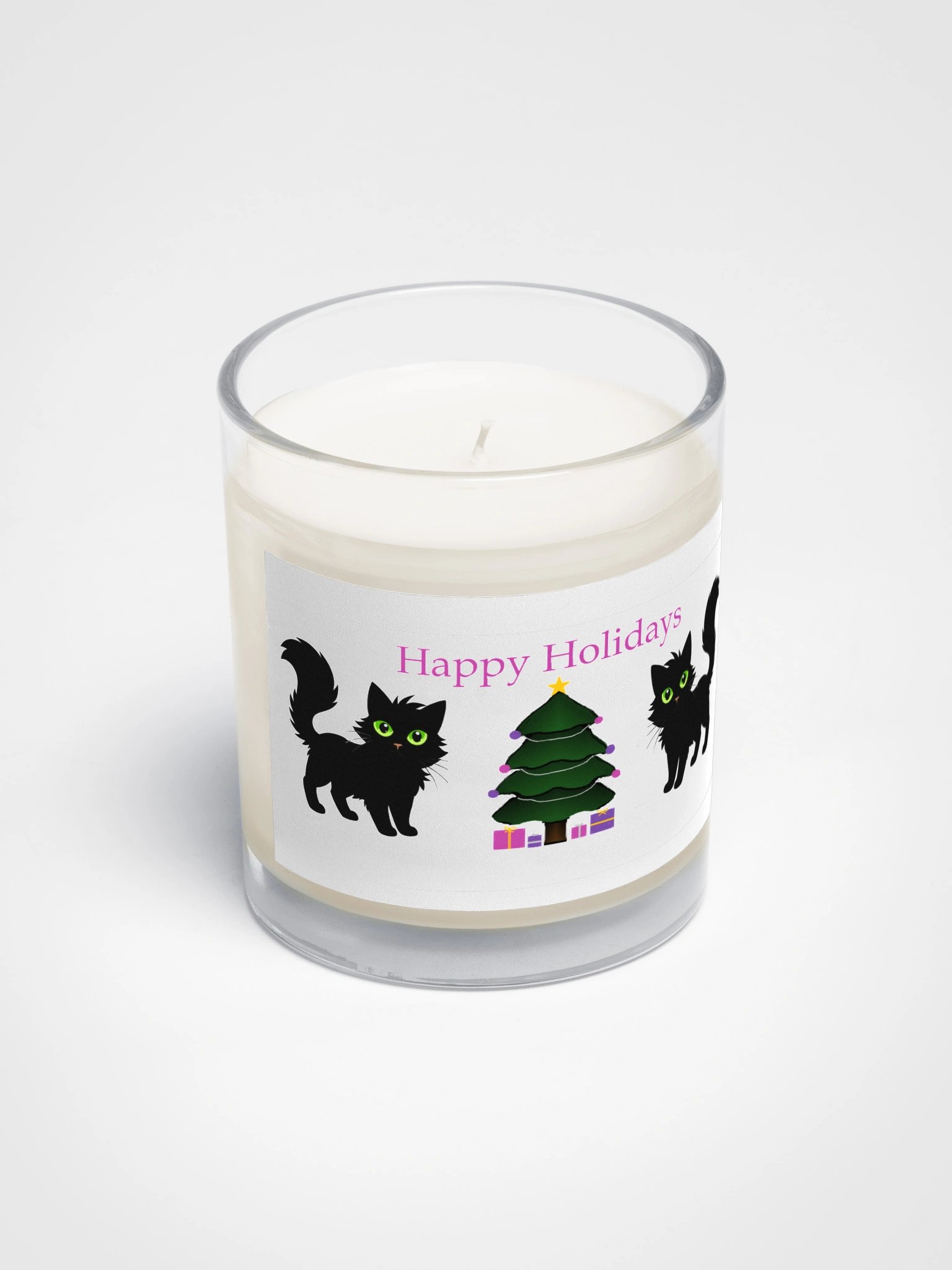 Happy Holidays Candle product image (2)