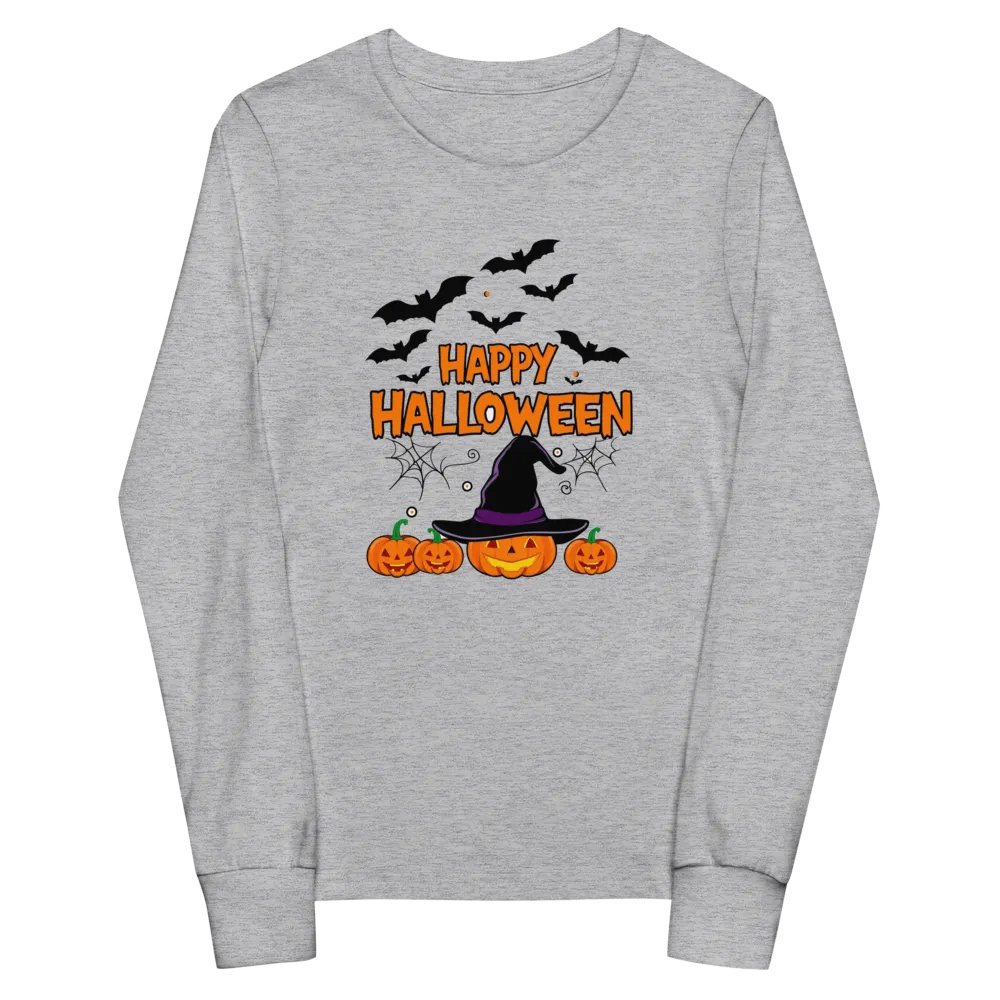 Happy Halloween Youth L/S Tee product image (9)