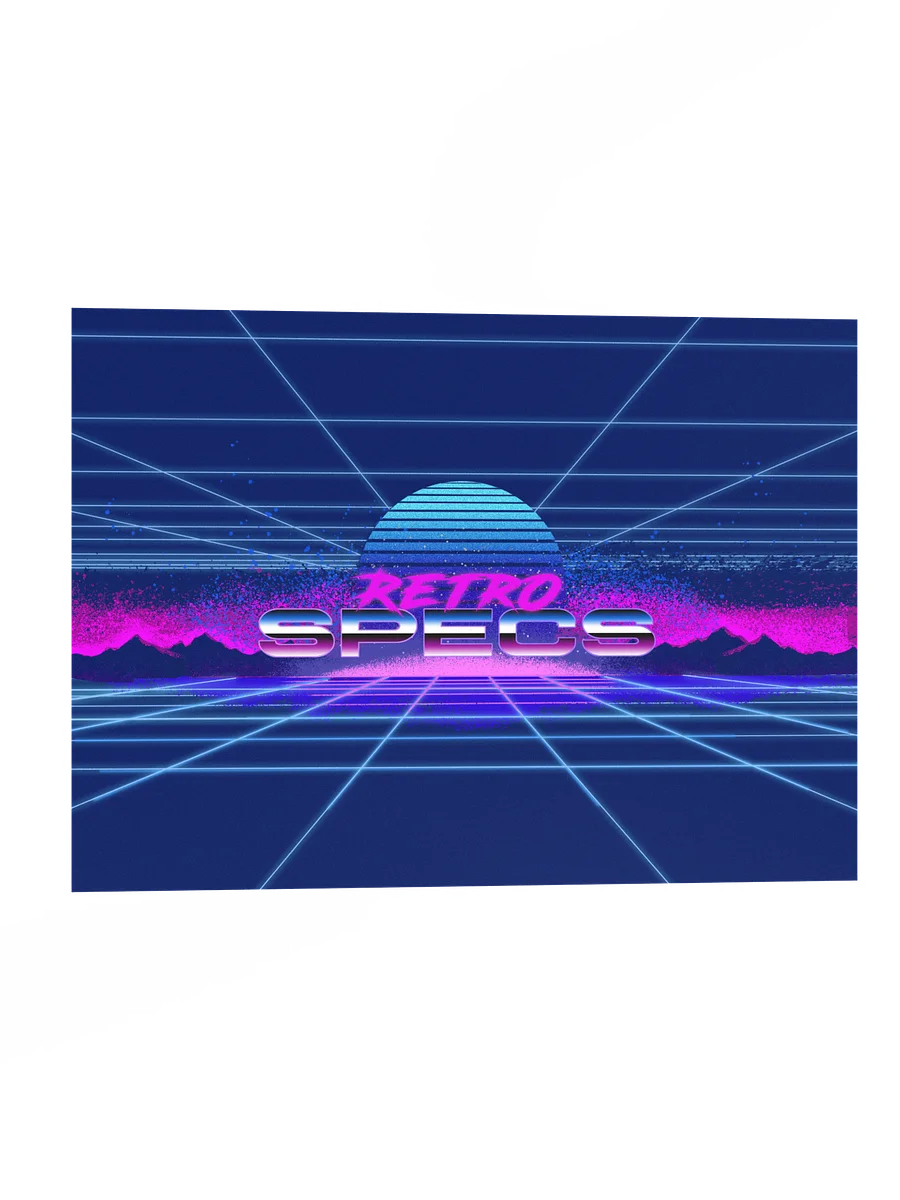 RETRO SPECS: Grid Lanscape Poster product image (4)