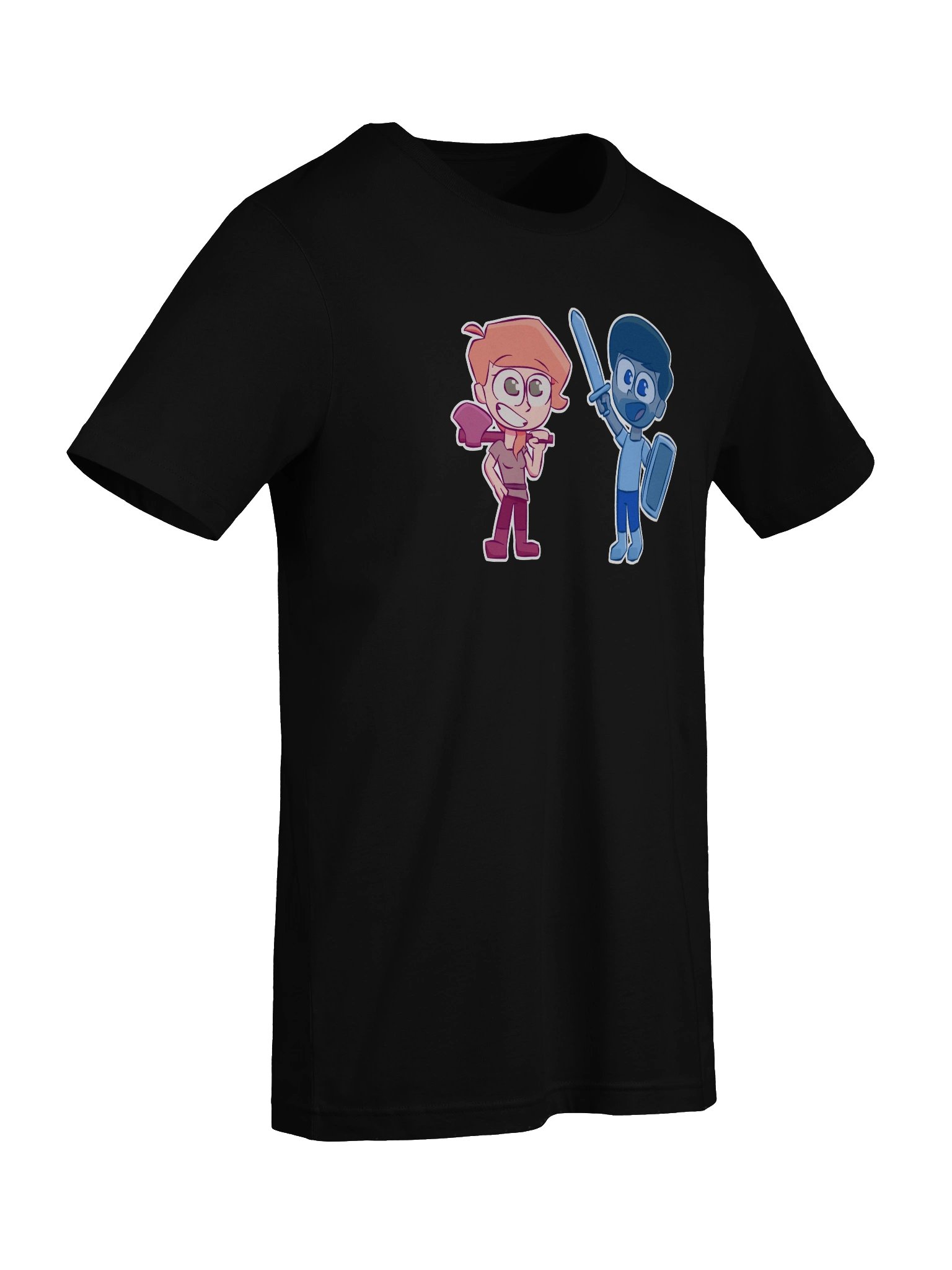 Chibi Best Friends | Soft Lightweight T-Shirt product image (5)
