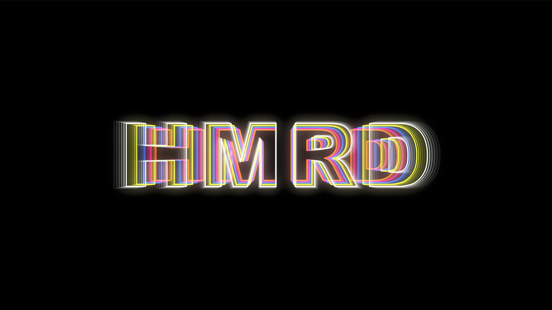HMRD Retro Neon Text product image (2)
